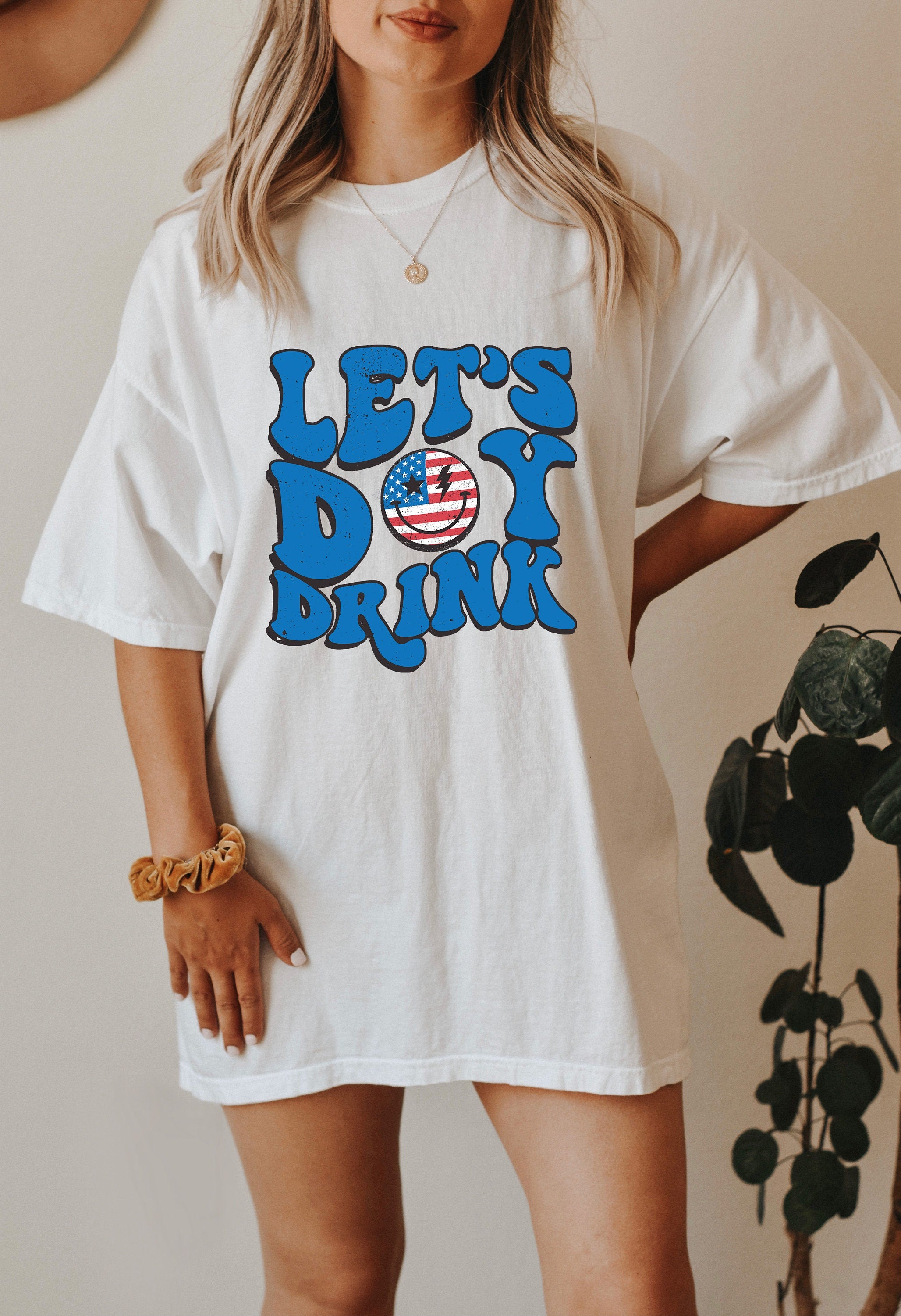 Retro USA shirt,4th of July tee, Retro funny fourth shirt, Lets day drink,America Patriotic Shirt, Independence Day, Fourth of July