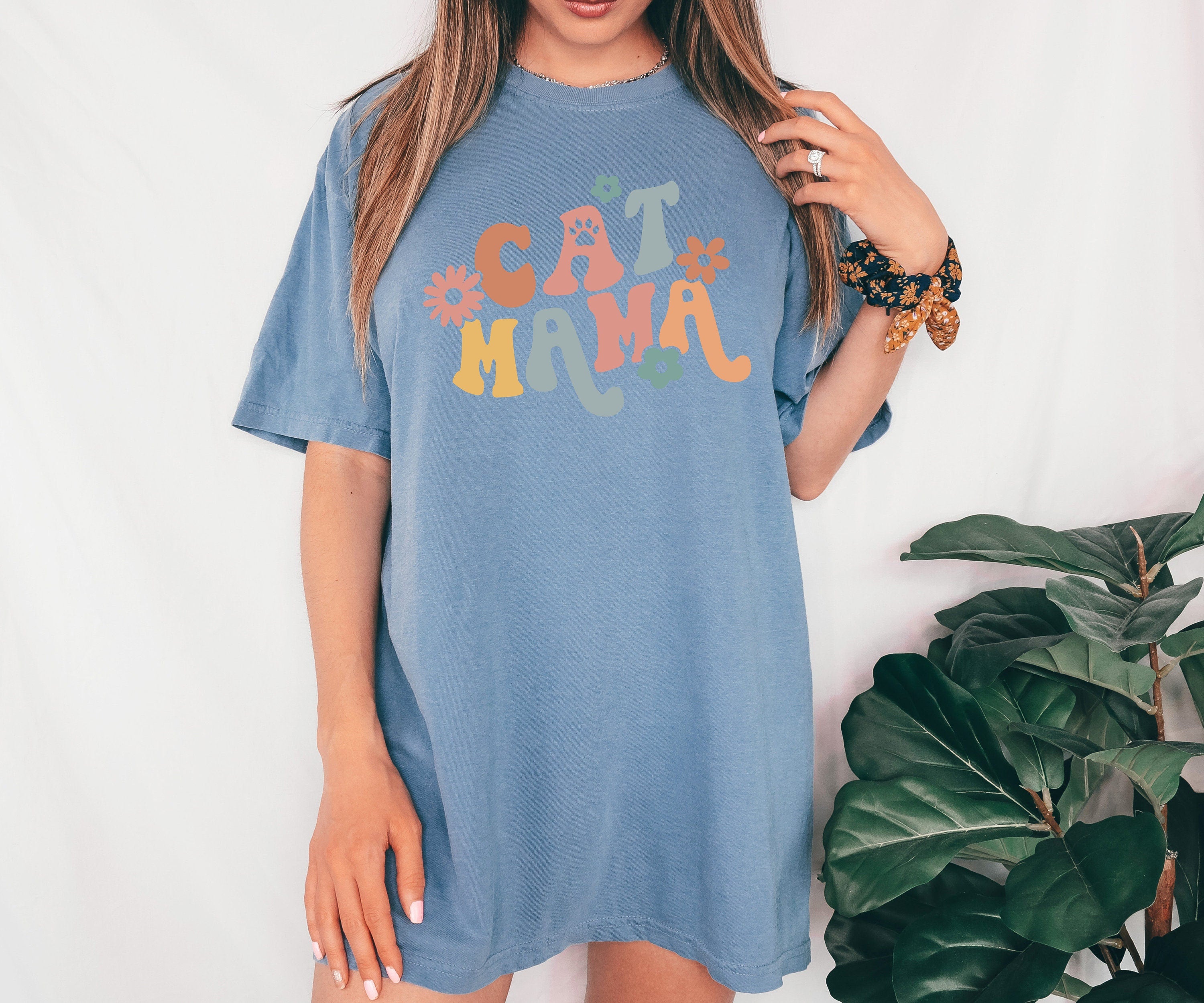 Comfort Colors Tee, Cat Mom Shirt, New Cat Mom Shirt, Proud Kitty Mama, Mothers Day Gift, Cat Mama