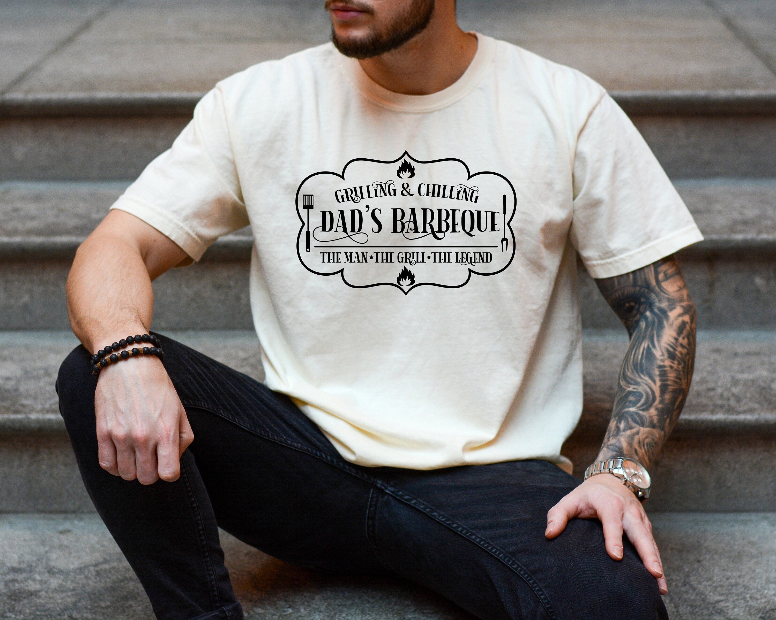 Comfort Colors Tee, Worlds Greatest Dad, Grill Master, Girl Dad, Boy Dad, Drinking Dad T, Funny Dad, Fathers Day Gift, New Dad, Gift for Dad