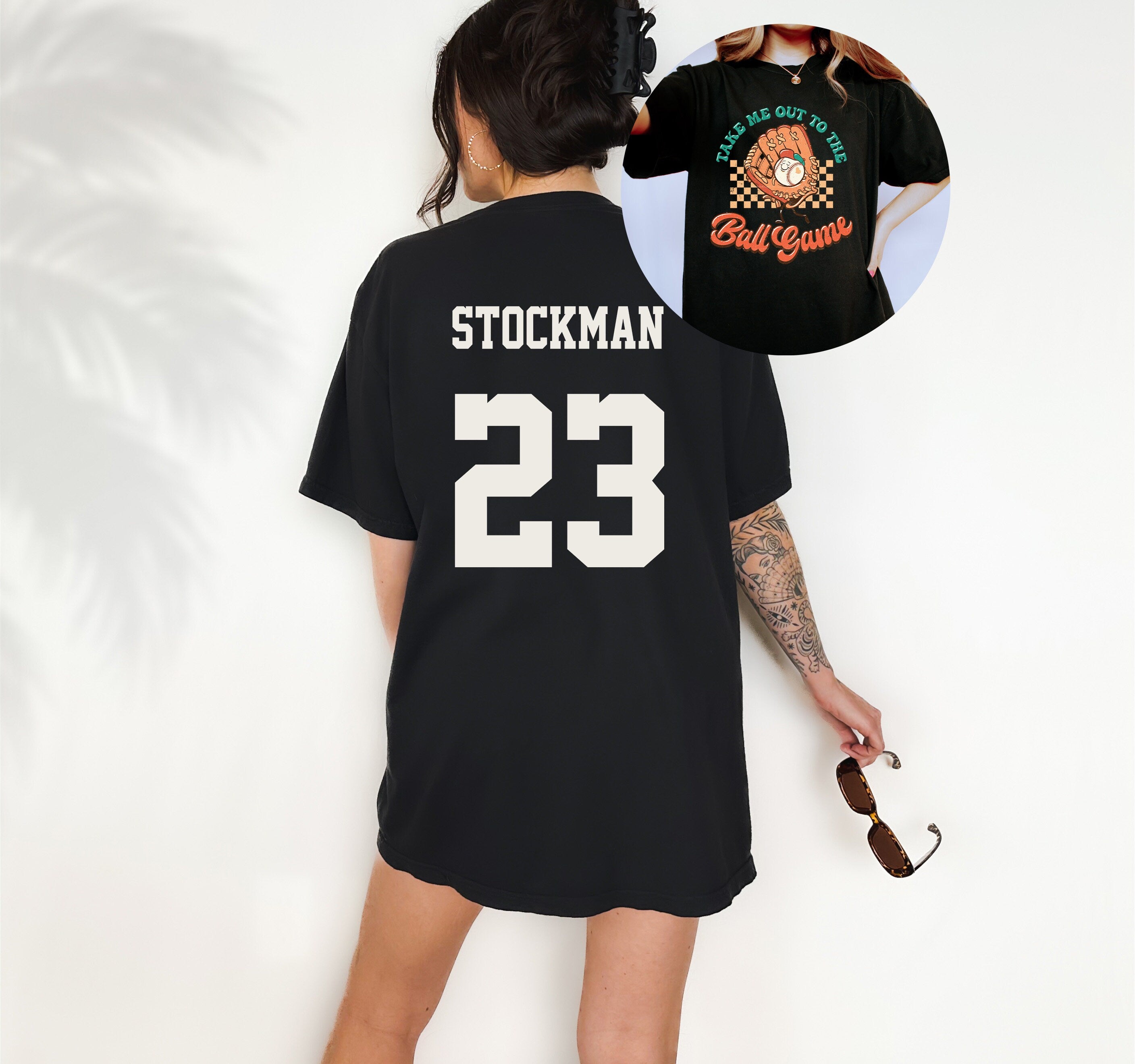 Custom Comfort Colors Tee, Baseball Mom, Sports Shirt, Baseball Biggest Fan, Parents of Baseball, Mothers Day Gift, Baseball Game Shirt