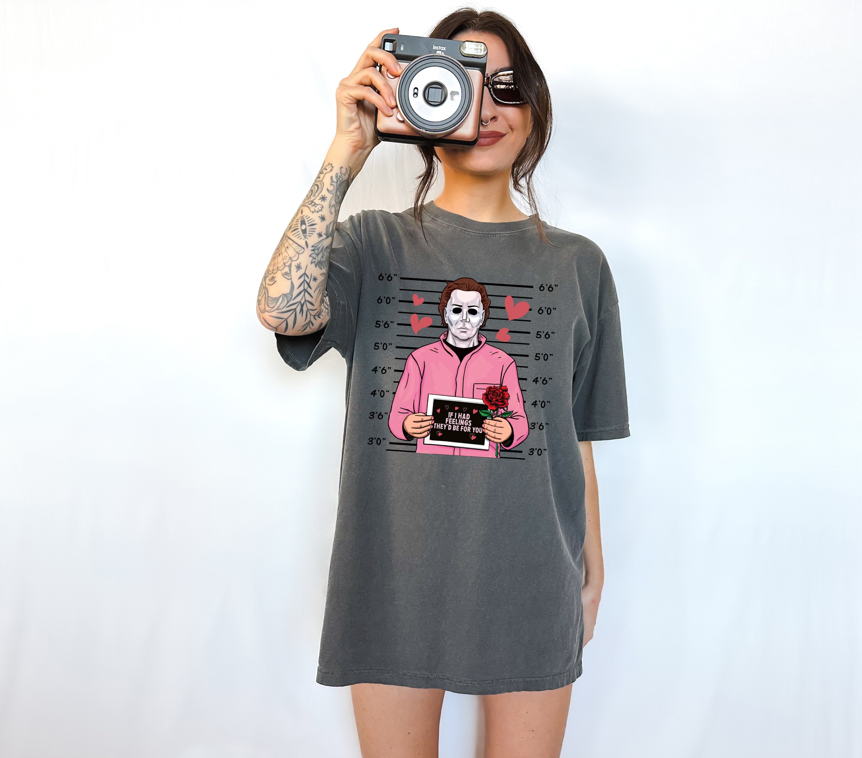 Retro Valentines Day Comfort Colors Shirt,If I Had Feelings They'd Be For You, Vintage Galentines Day T Shirt, Love Shirt, Holiday Graphic T