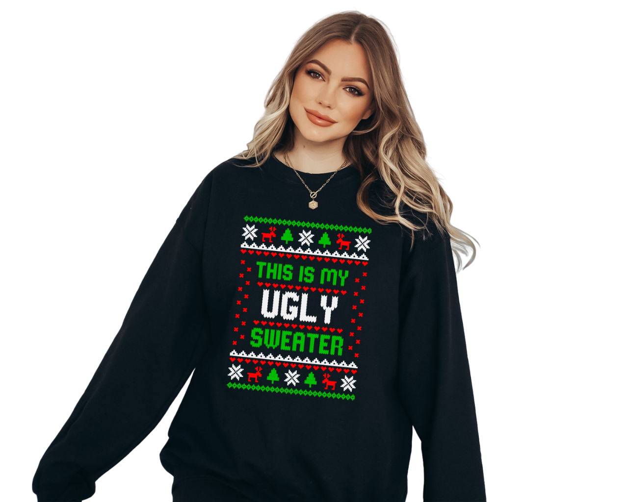 This Is My Ugly Christmas Sweatshirt, Christmas Sweater, Ugly Christmas Sweatshirt, Christmas Shirt,