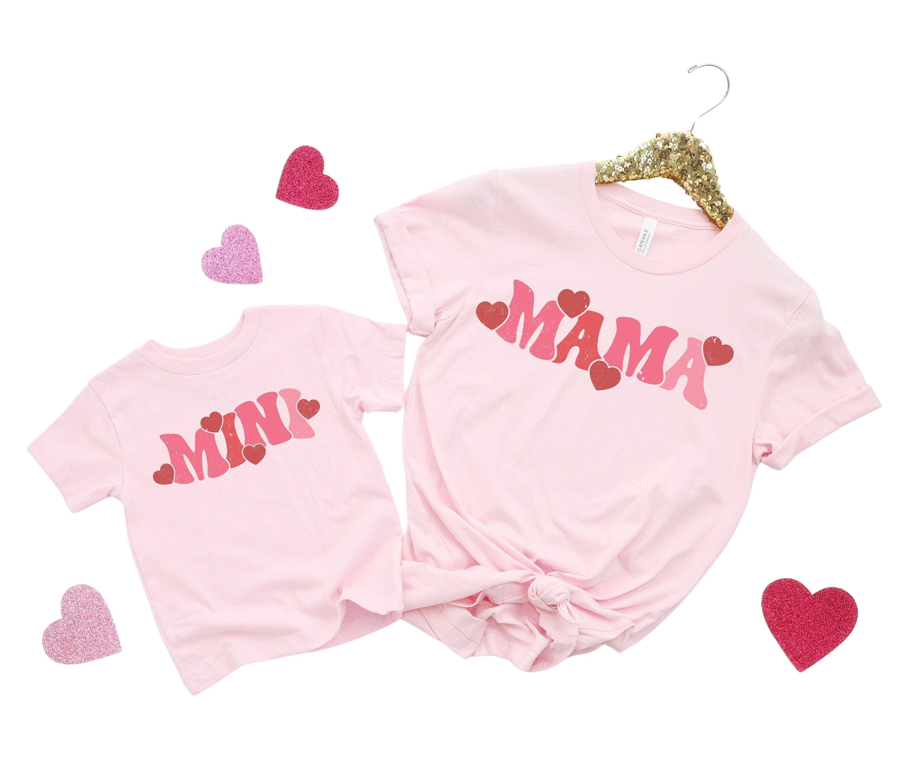 Mommy and Me Valentines Day Matching Outfits, Valentines Mini and Mommy, Mommy and me Shirts,