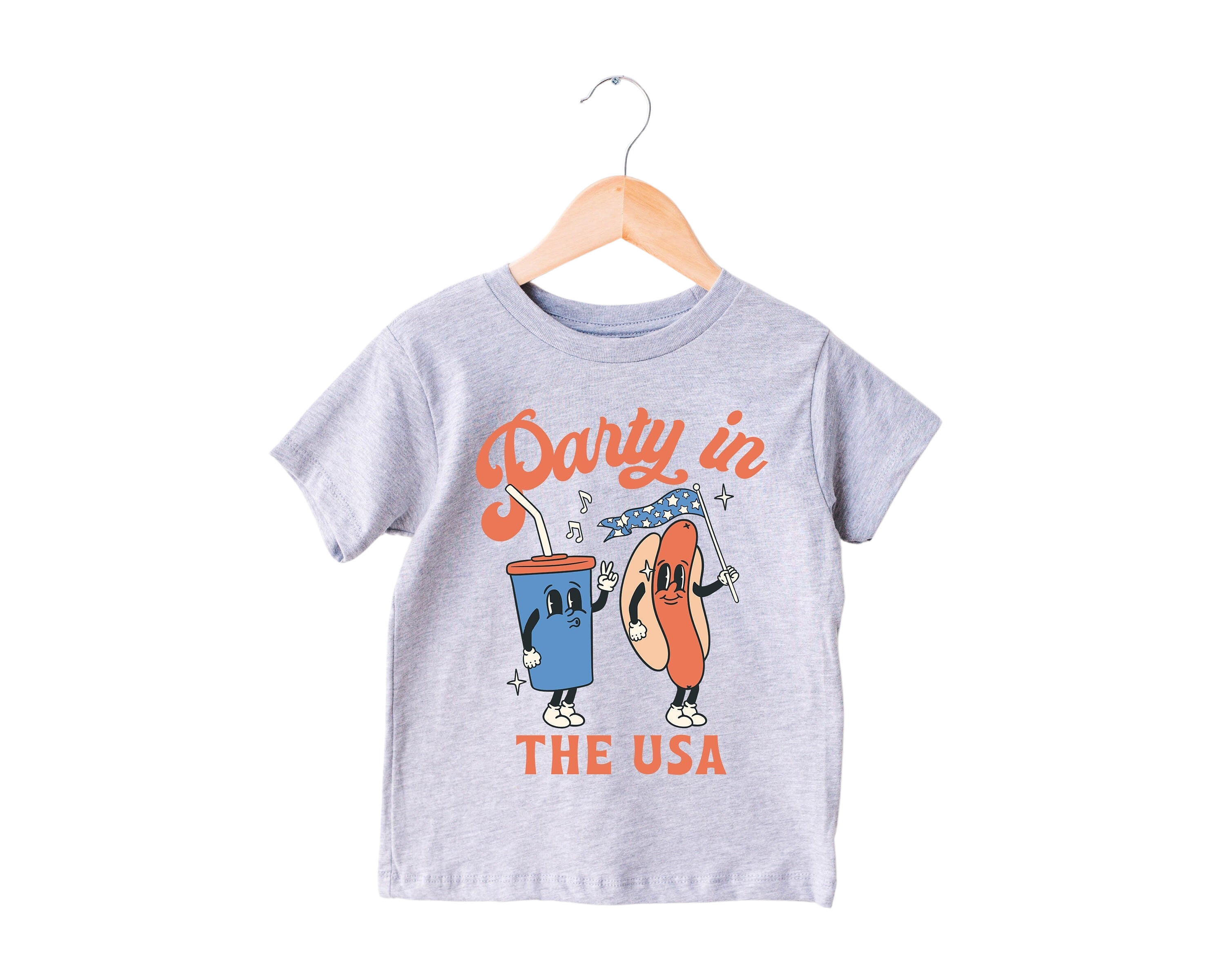 Retro Party in the USA shirt, 4th of July tee, Retro funny fourth shirt, Youth 4th of July shirt, America Patriotic Shirt, Toddler & Infant