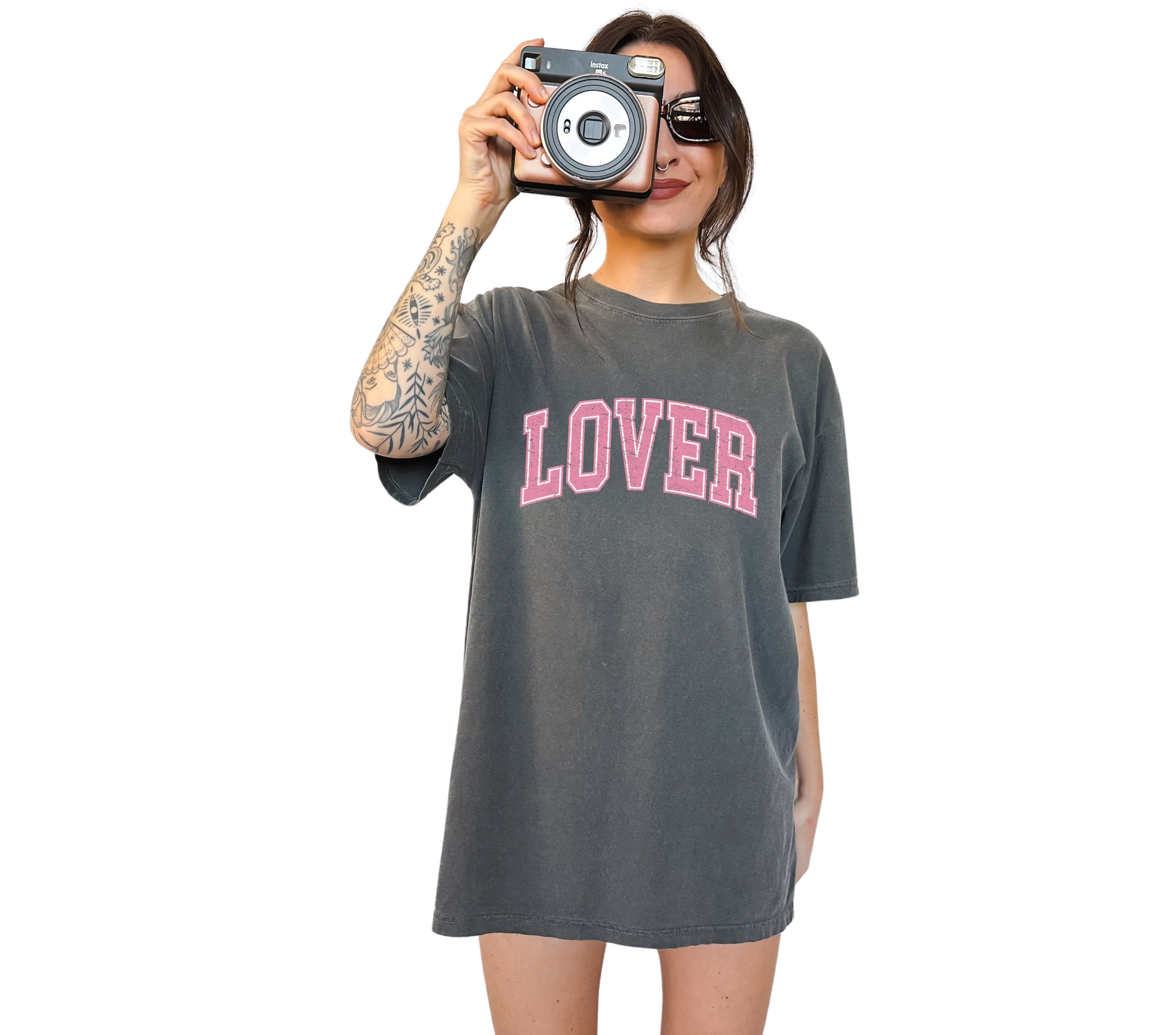 Retro Valentines Day Vintage Washed Shirt, Lover Varsity Crew, Vintage Galentines Day T Shirt, Love