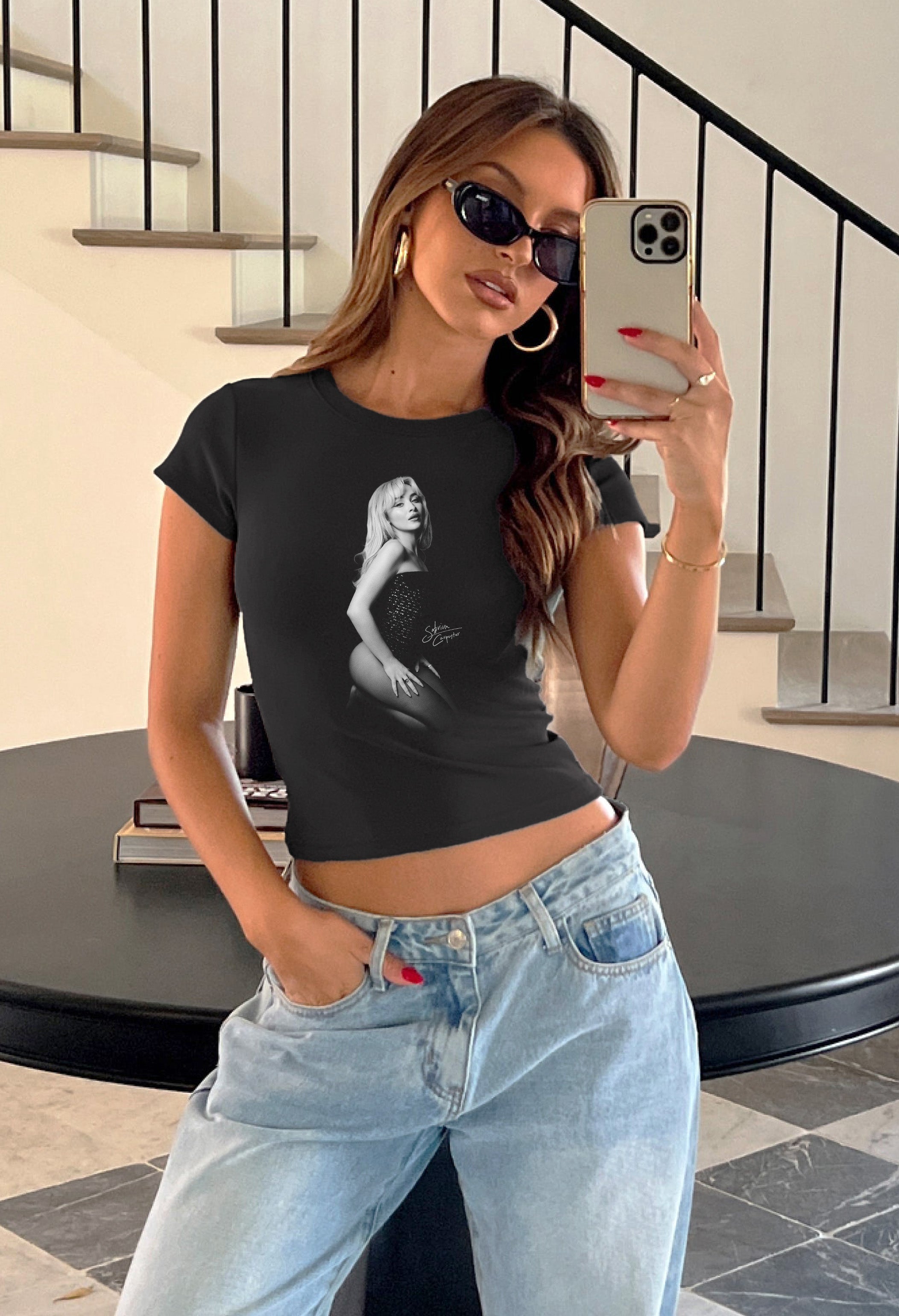 Sabrina Baby Tee