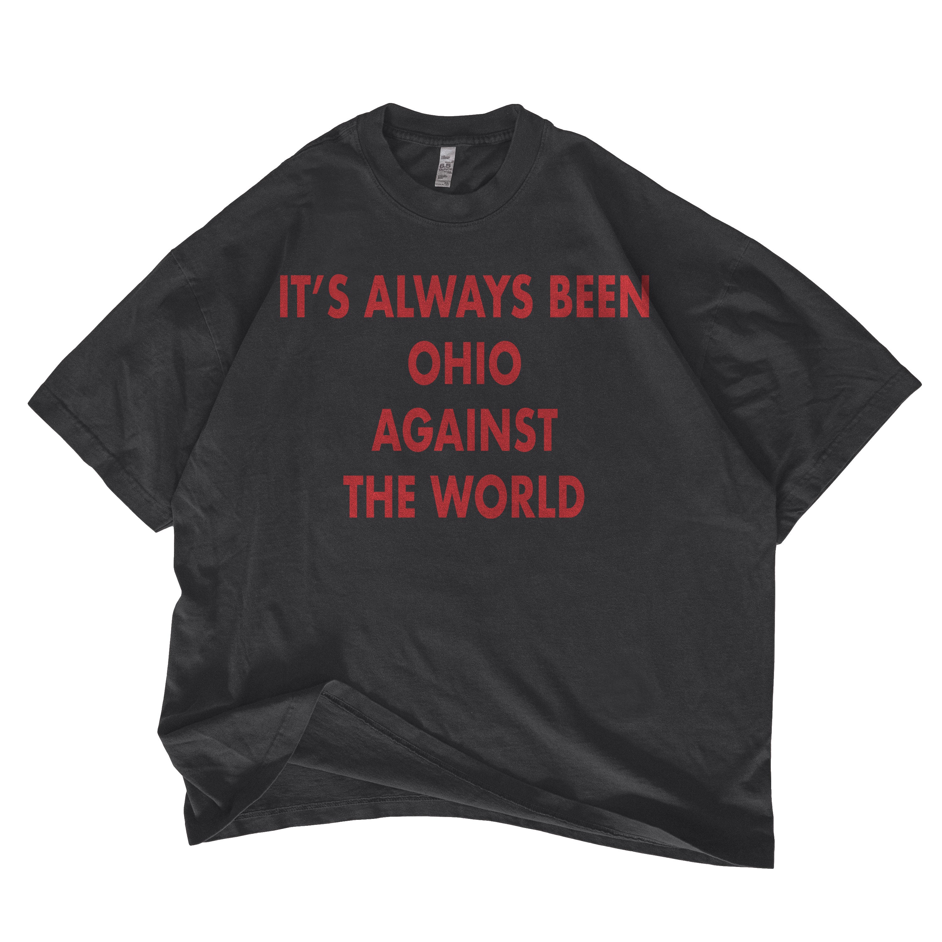 It's Alway's Been Ohio Against The World Oversized Graphic Tee