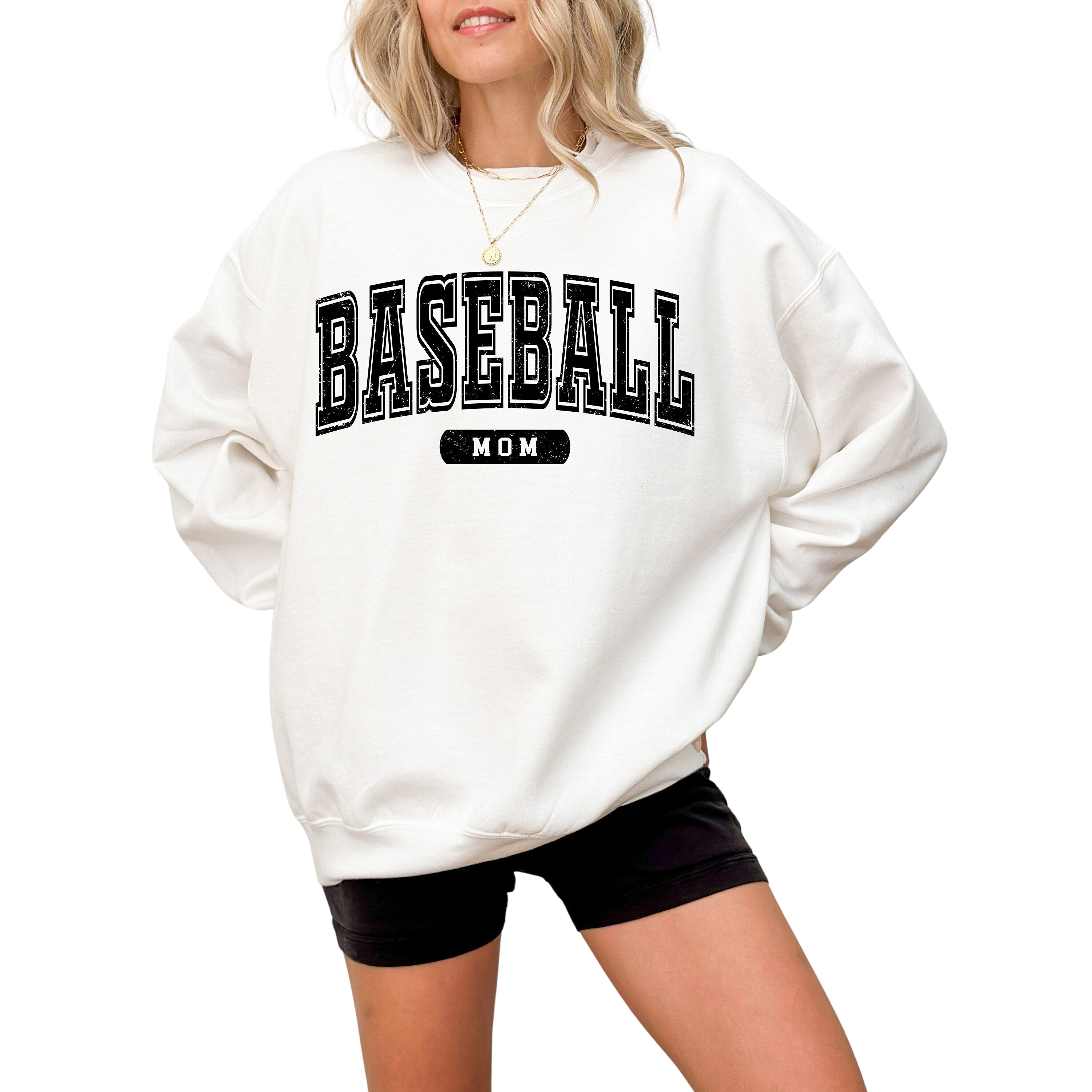 Baseball, Mom Sweater, Sports Mom Crewneck, Baseball Parent Pullover, Womens Sweatshirt, Baseball