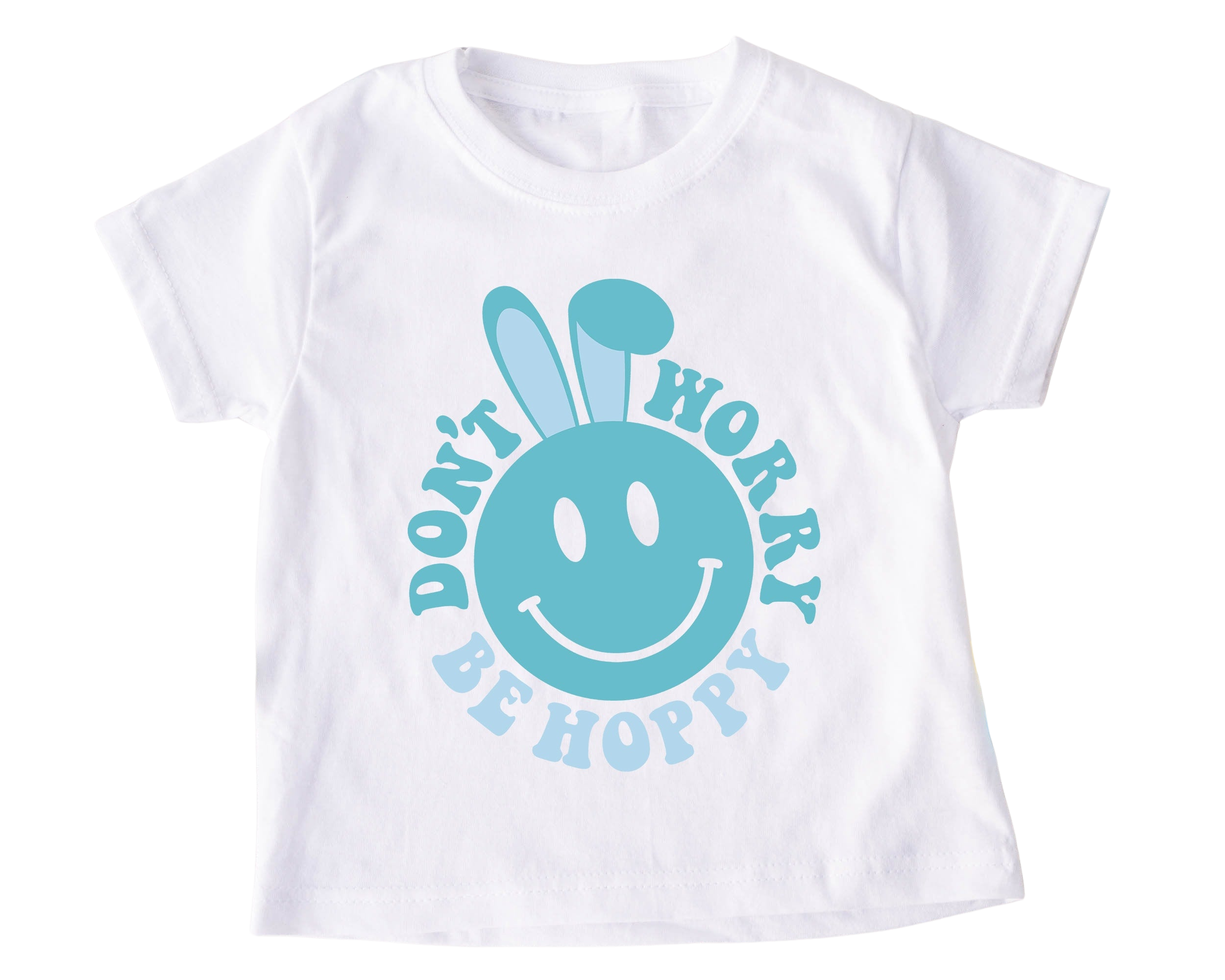 Dont Worry Be Hoppy Shirt, Retro Easter Shirt, Easter Shirt Toddler, Easter Bunny Shirt, Easter