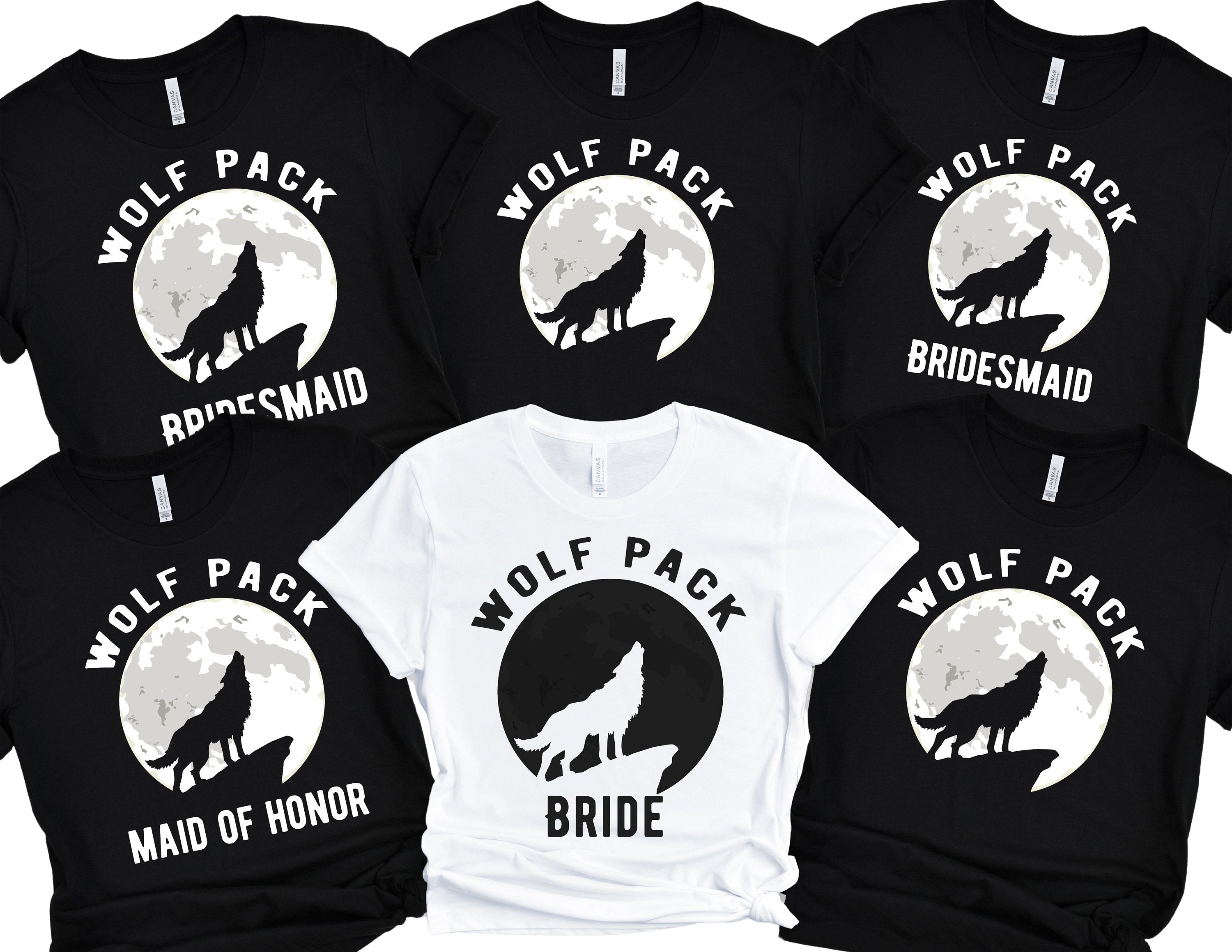 Bachelorette Party Shirts, Wolf Pack, The Hangover T-shirt, Girl Trip Shirt, Funny Bachelorette Wolf