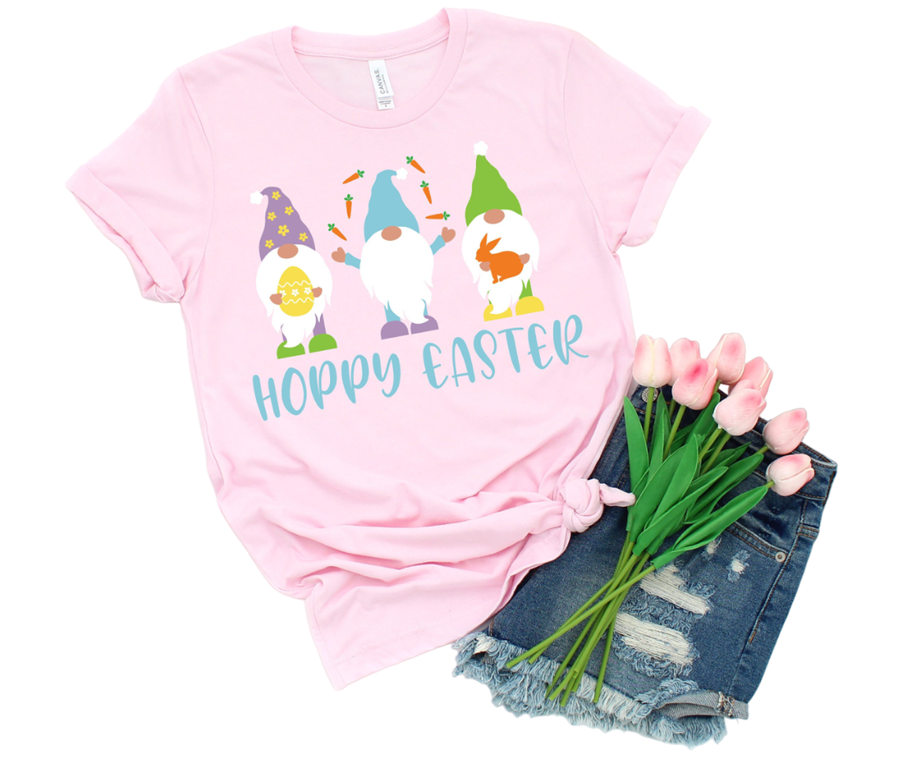 Happy Easter Shirt, Easter Shirt, Cute Easter Shirt, Easter Gnome Shirt, Gnome Shirt, Easter Day