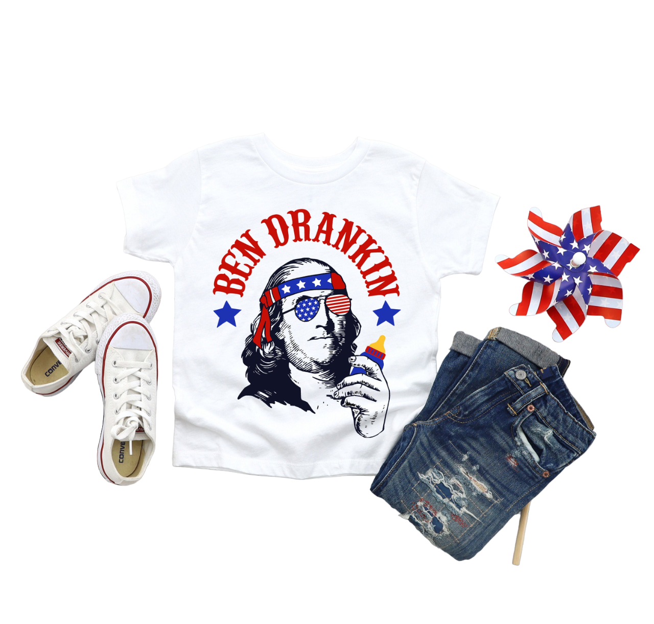 Ben Drankin Kids 4th of July Shirt for friends and family| Mommy and Me 4th of July| Daddy and Me