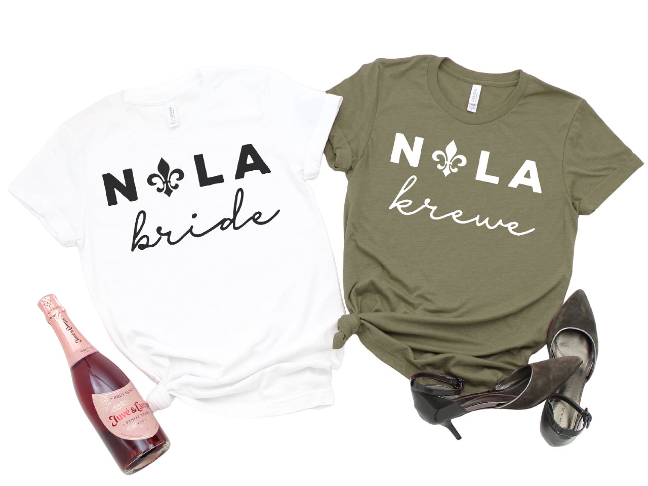 Bachelorette Party Shirts, Nola Krewe, Nola Bride Bachelorette T-shirt, Girls Trip Shirt, Funny