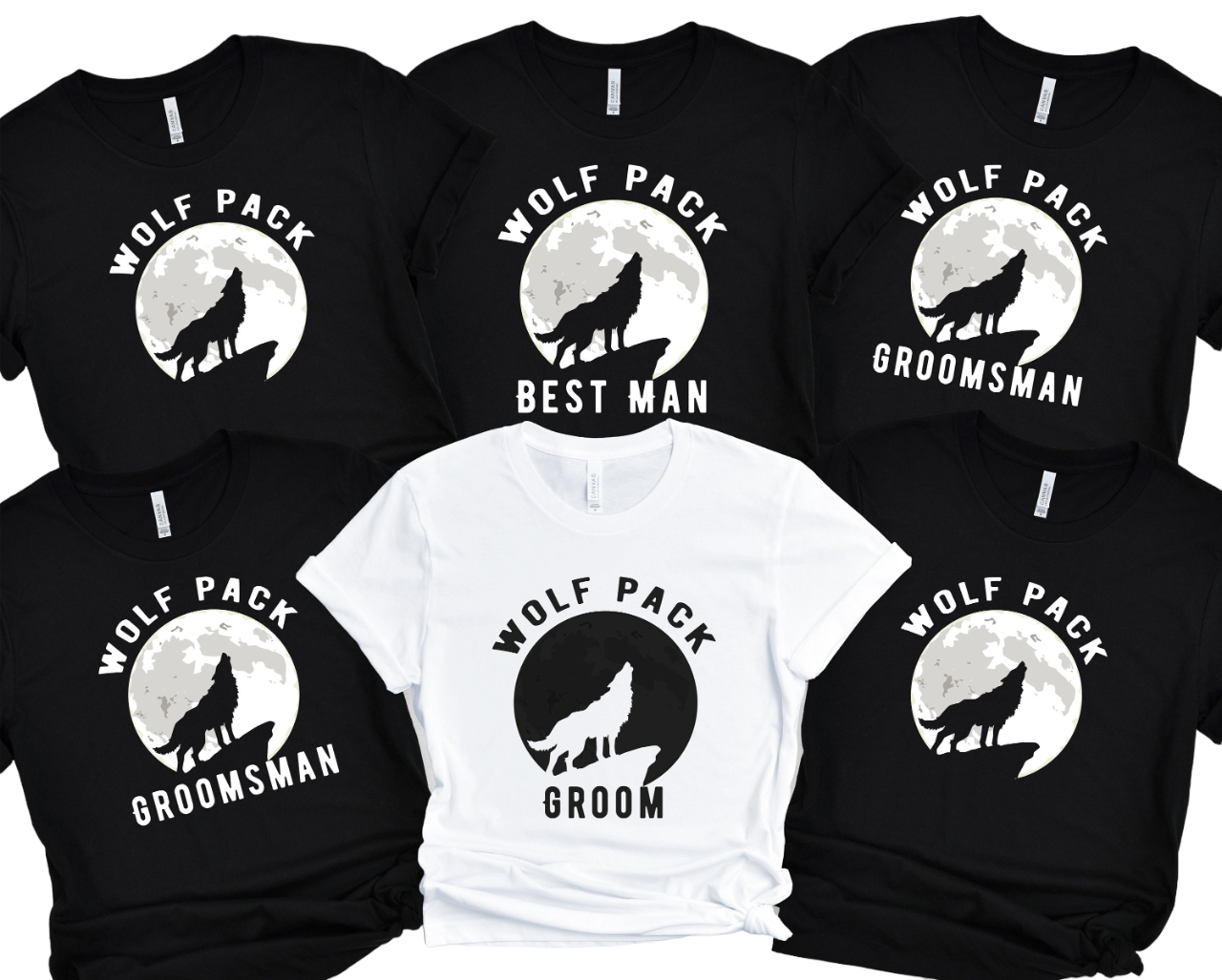 Bachelor Party Shirts, Wolf Pack, The Hangover T-shirt, Guy Trip Shirt, Funny Bachelor Wolf Pack