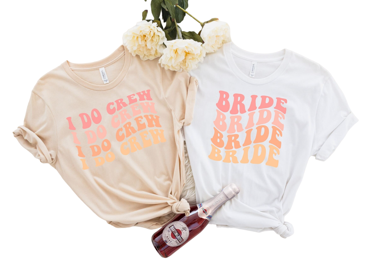 Wavy Bride And I Do Crew, Retro Batch Shirts, Bachelorette Party Shirts, I Do Crew, Bachelorette