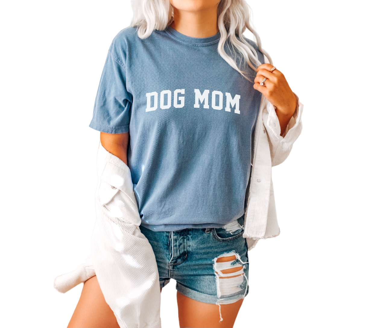 Vintage Washed Tee, Dog Mom Shirt, New Dog Mom Shirt, Proud Puppy Mama, Mothers Day Gift, Golden