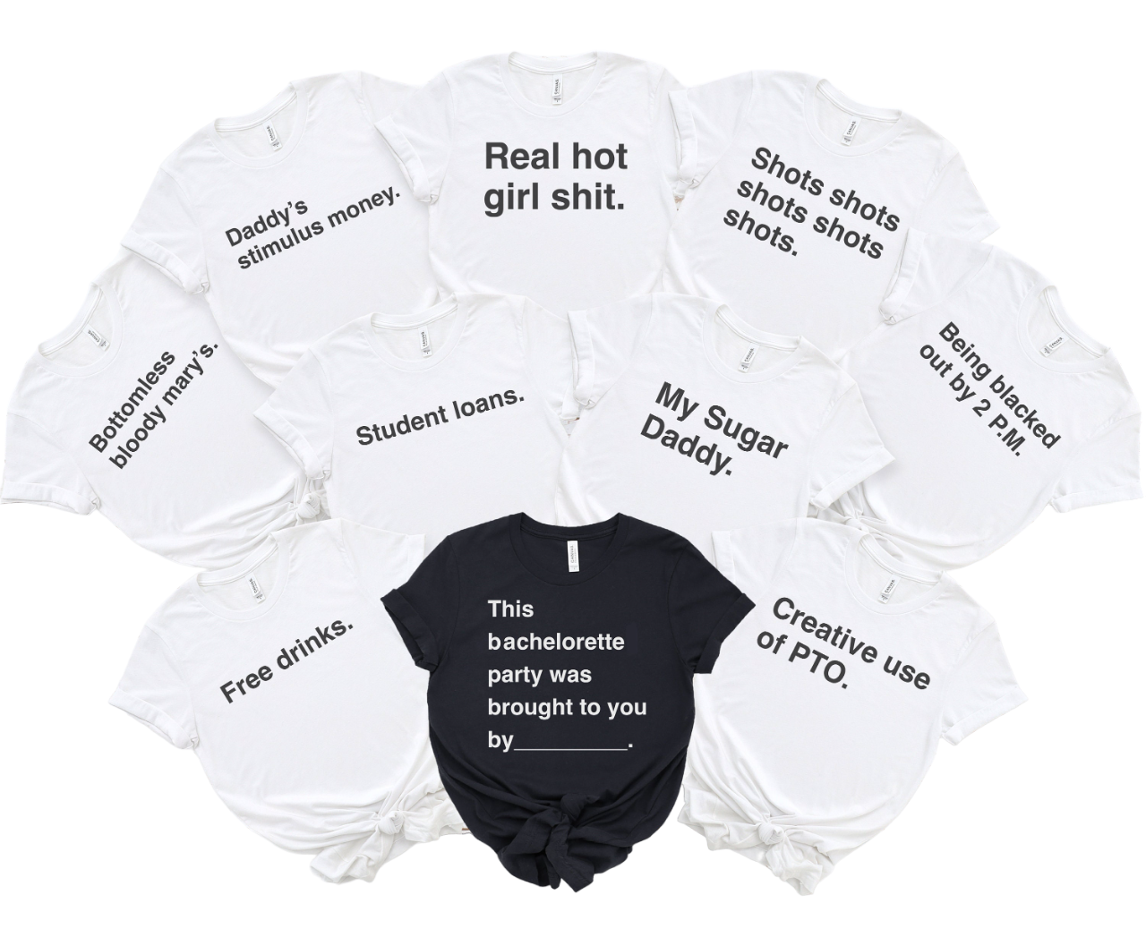 Cards Against Humanity Themed Bachelorette Group Shirts | Bachelorette & Bachelor Party | Bella +