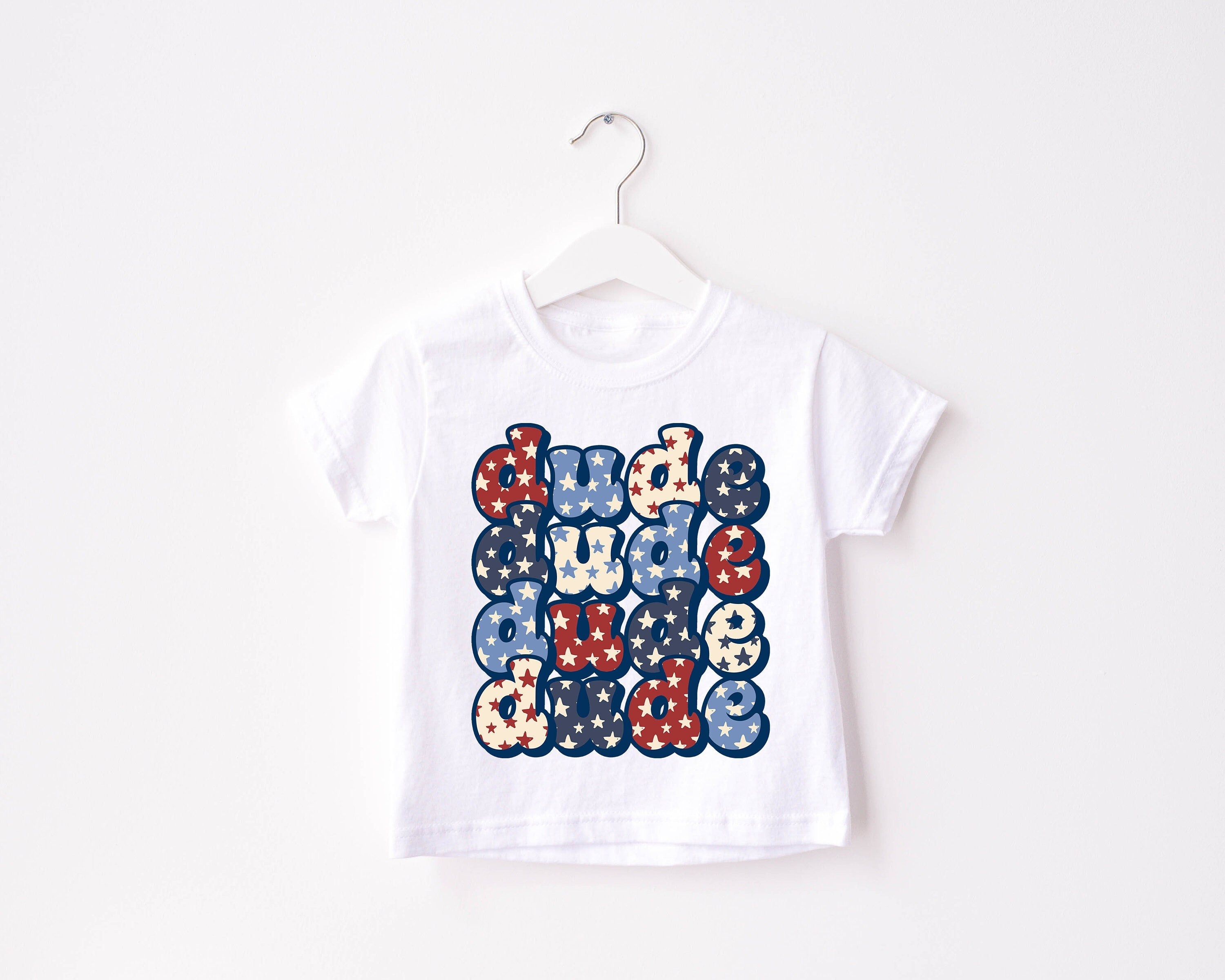 Retro Dude Star Spanged USA shirt, 4th of July, Retro funny fourth shirt, Youth 4th of July shirt, America Patriotic Shirt, Toddler & Infant