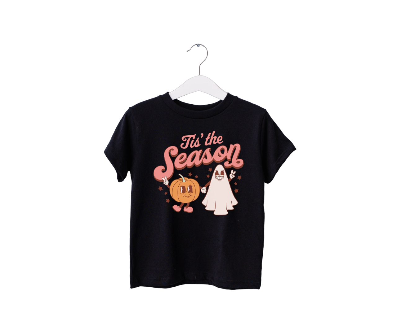 Pumpkin Season Toddler Shirt, Cute Fall Girls Shirt, Toddler Youth Fall Tee, Retro Boho Cute Vintage