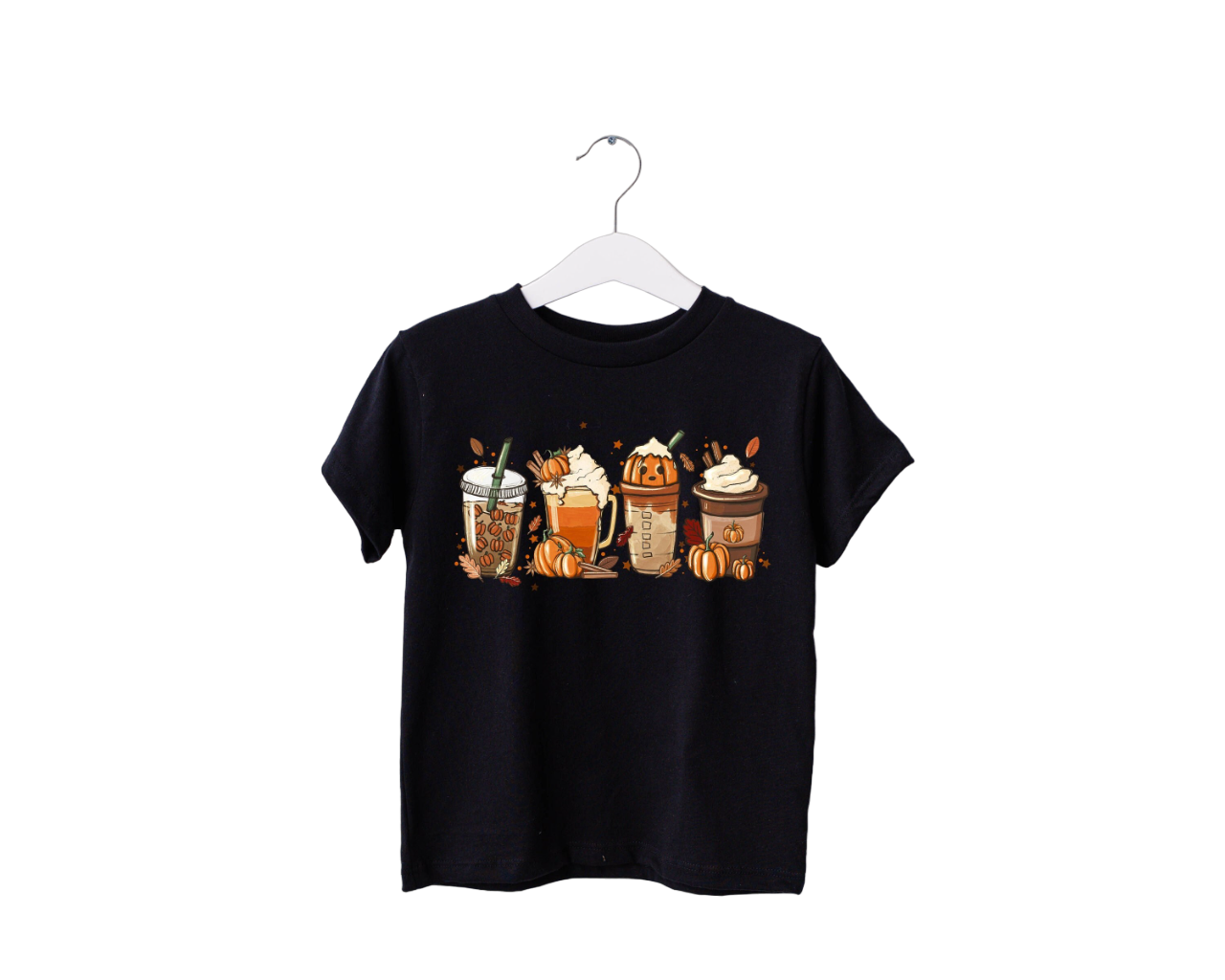 Fall Pumpkin Spice Latte Halloween, Pumpkin Season Toddler Tee, Cute Fall Girls Shirt, Toddler Youth