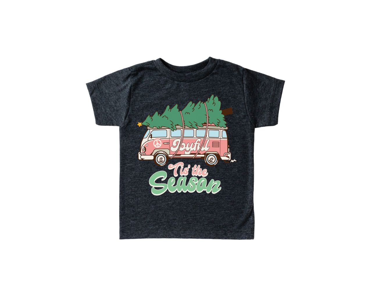 Tis The Season Tree Toddler Tee, Christmas Season Shirt, Cute Holiday Girls Shirt, Toddler Youth