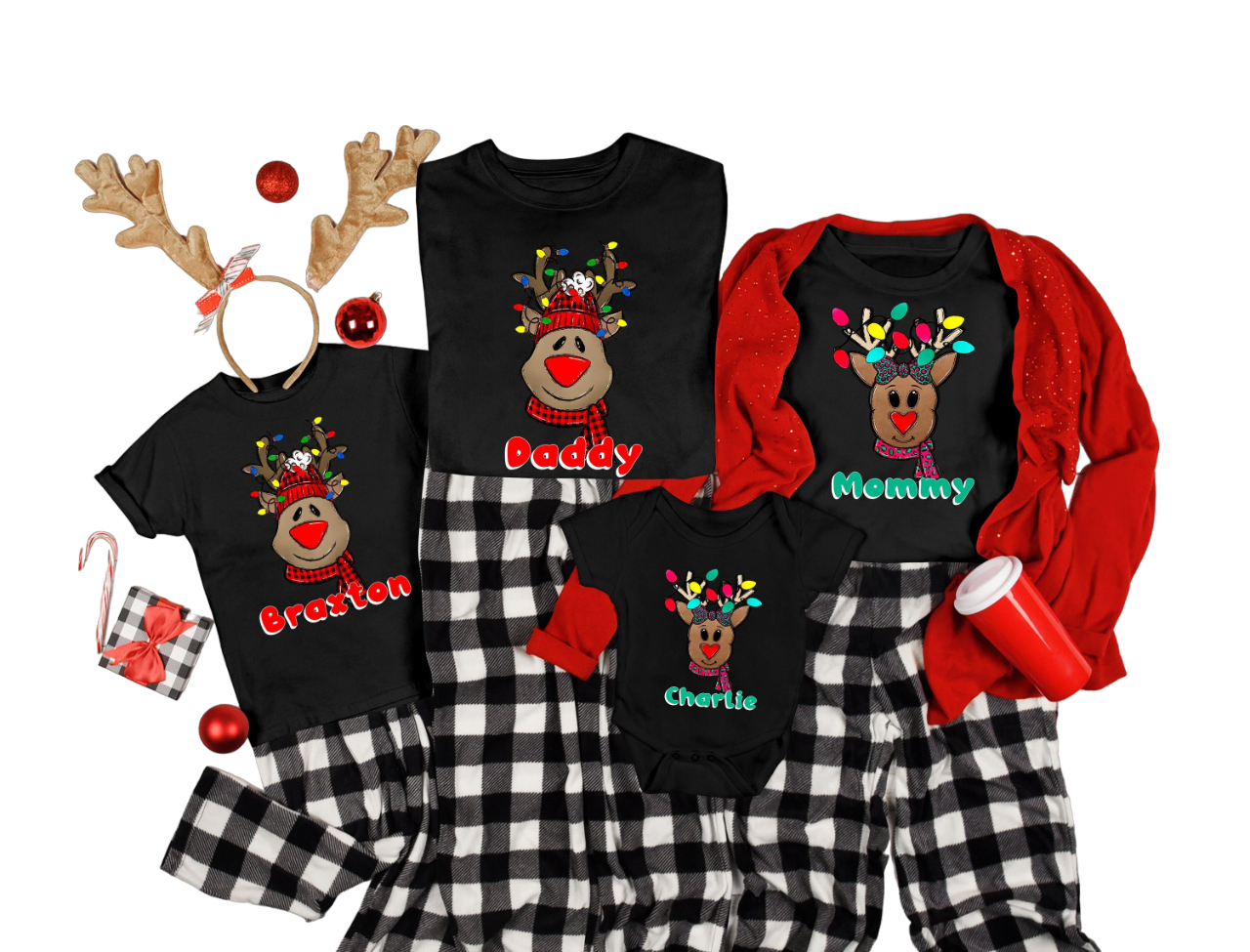 Family Christmas shirts, Matching family shirts, Family PJ shirts, Matching Christmas shirts, Custom