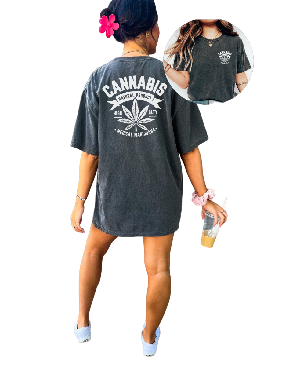 Retro Cannabis Day Vintage Washed Shirt, Medical Marijuana 420 Shirt, Vintage 420 Shirt, Love