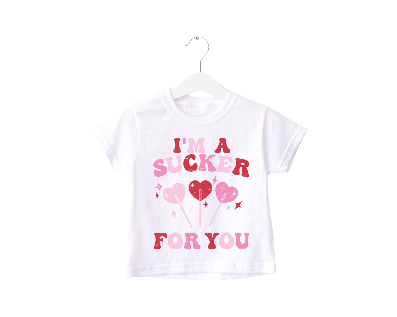 I'm A Sucker For You Shirt, Toddler Tee Love Shirt, Cute Holiday Girls Shirt, Toddler Youth Heart