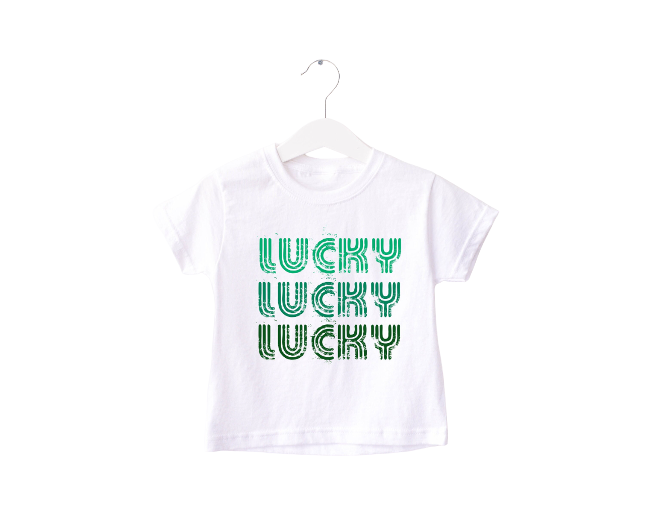 Toddler Tee St Patricks Day, Smiley Shamrock St Pattys Shirt, Cute Holiday Girls Shirt, Toddler