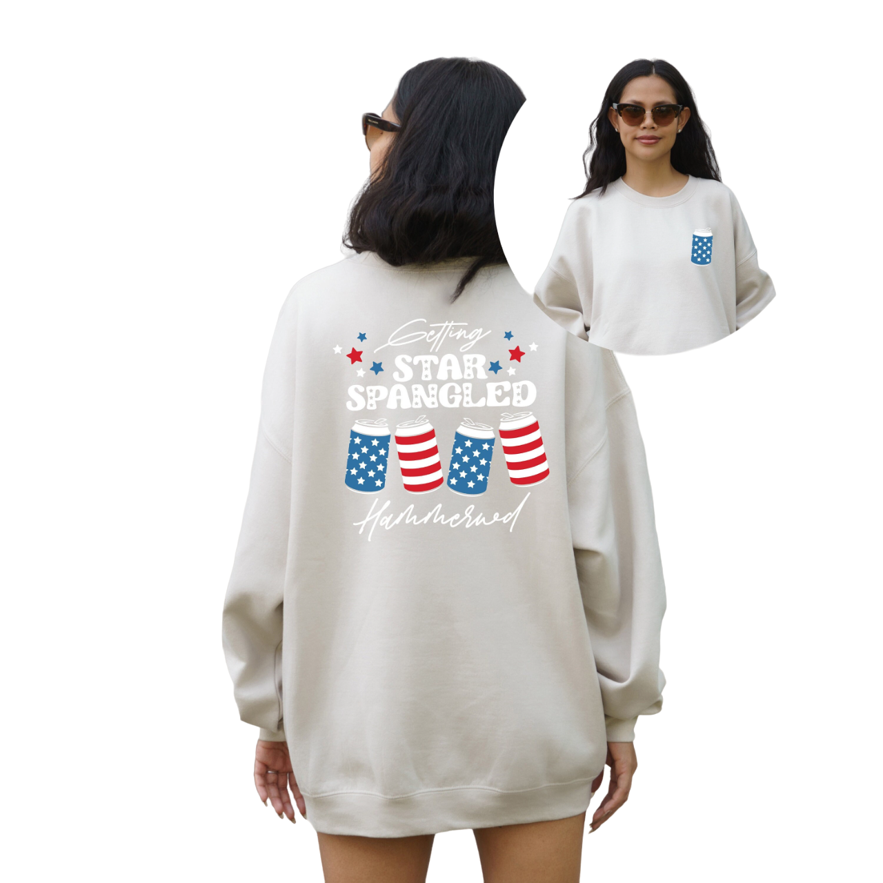 All American Babe Sweatshirt, Fourth of July Sweater, 4th of July Sweater, America Pullover, Womens