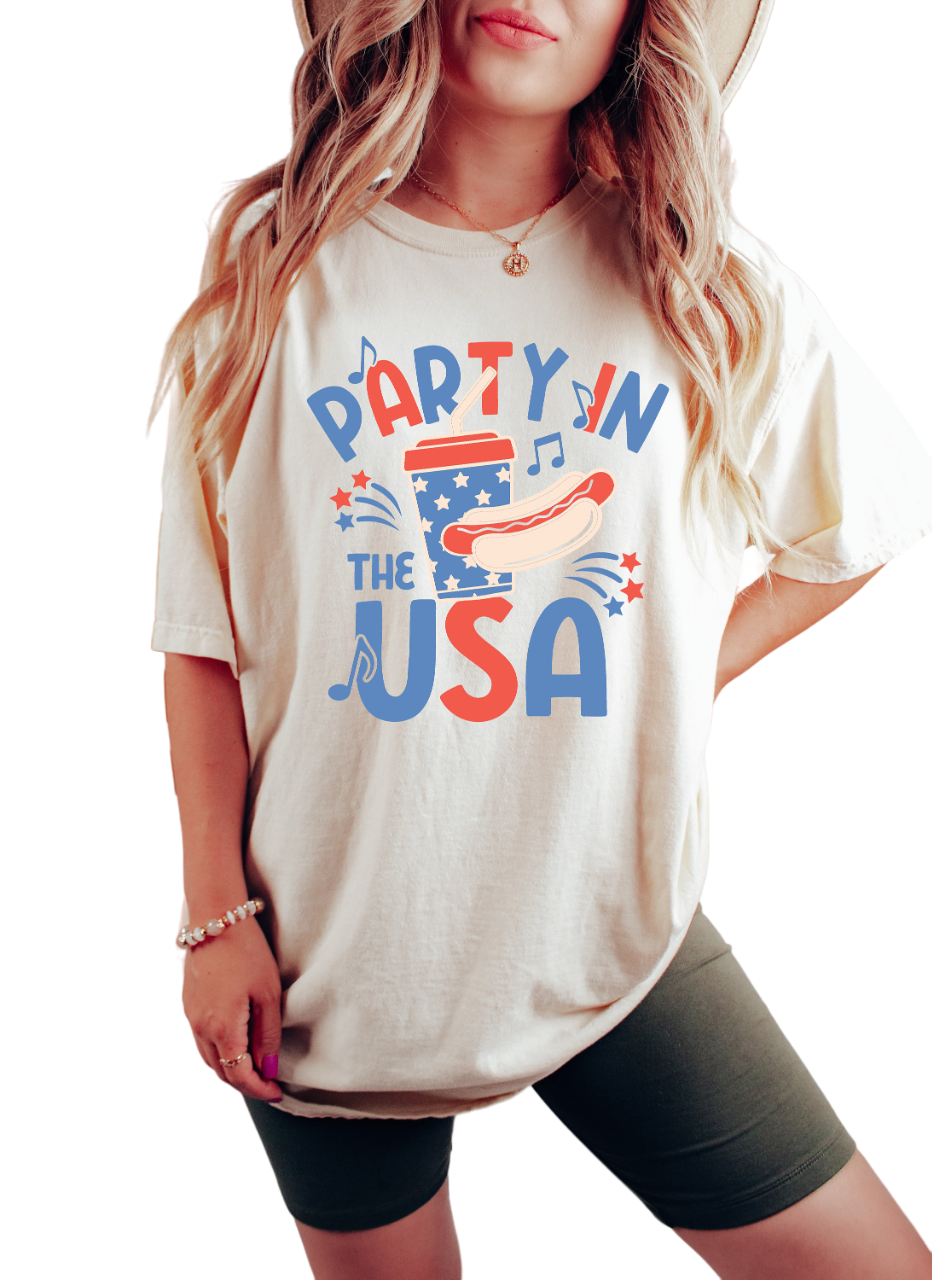 Retro America Font USA shirt,4th of July tee, Retro funny fourth shirt, Womens 4th of July Tee,