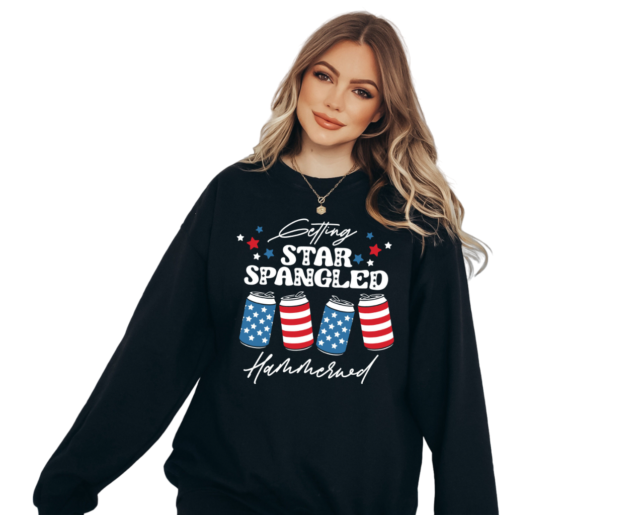 All American Babe Sweatshirt, Fourth of July Sweater, 4th of July Sweater, America Pullover, Womens