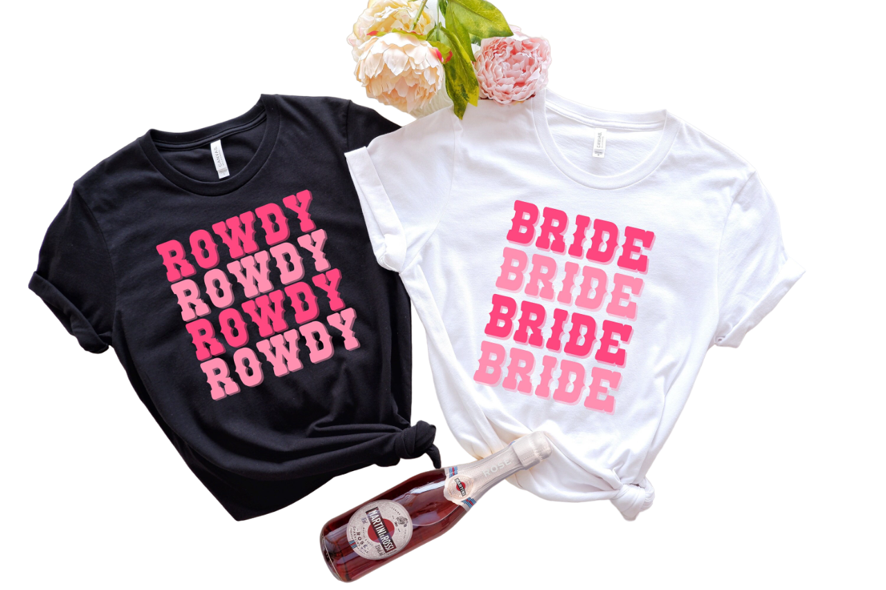 Bride Howdy Western Style Shirts, Bachelorette Party Shirts, I Do Crew, Bachelorette T-shirt,