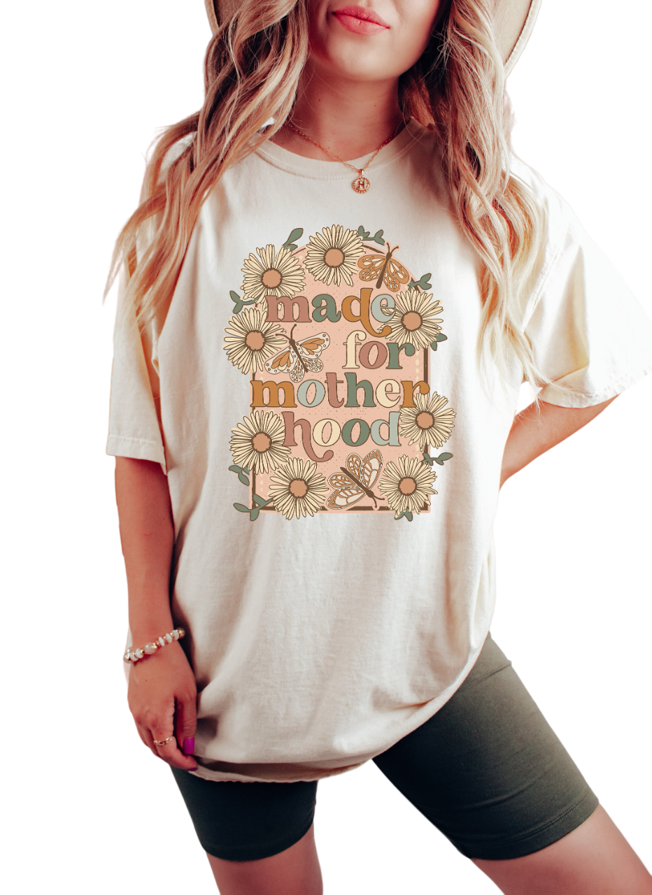 Vintage Washed Tee, Mom of Both Girls and Boys Shirt, Girl Mom, Mom T-shirt, Funny Mom Shirt, Mom