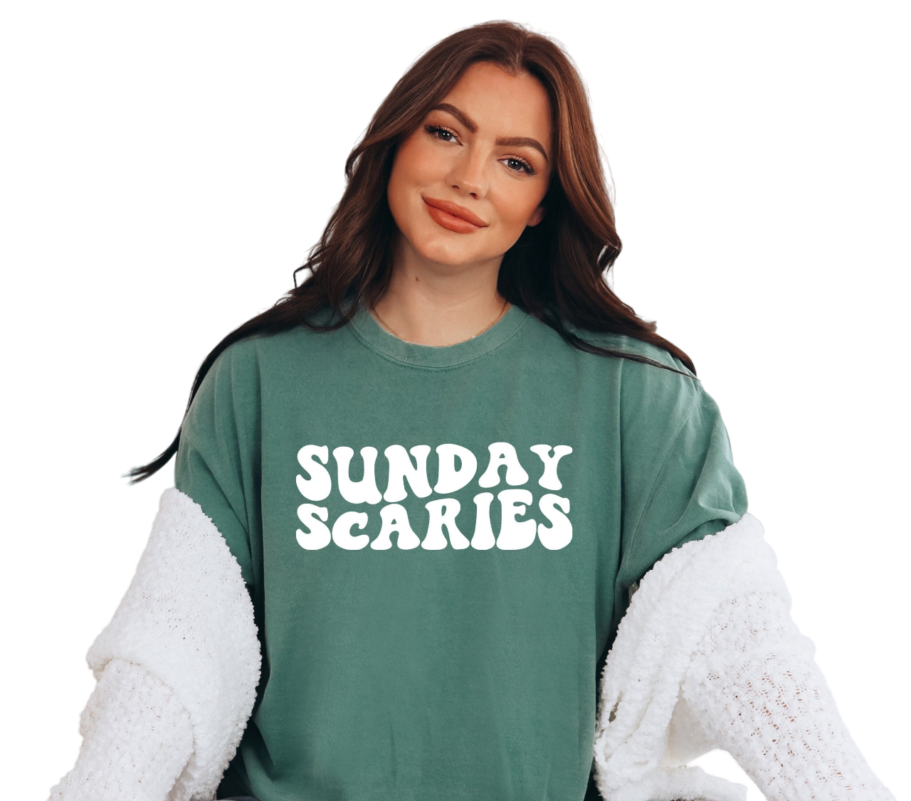 Vintage Washed Tee, Day Drinkin Shirt, Sunday Scaries, Hungover Oversized Shirt, Anxiety St Patty's