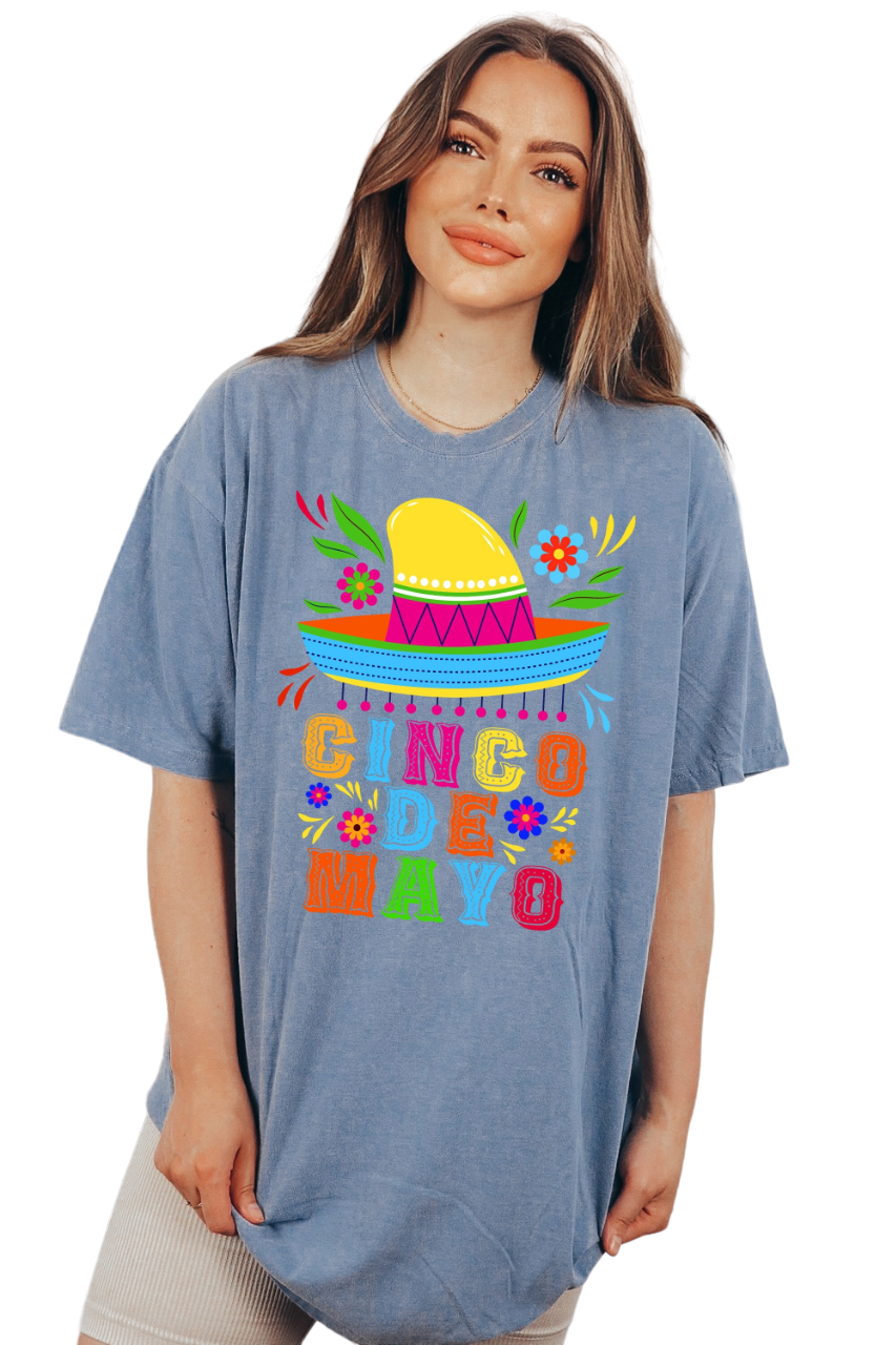 Retro Vintage Washed Cinco De Mayo Shirt, Mexico Celebration, Retro funny Cinco Shirt,  Independence