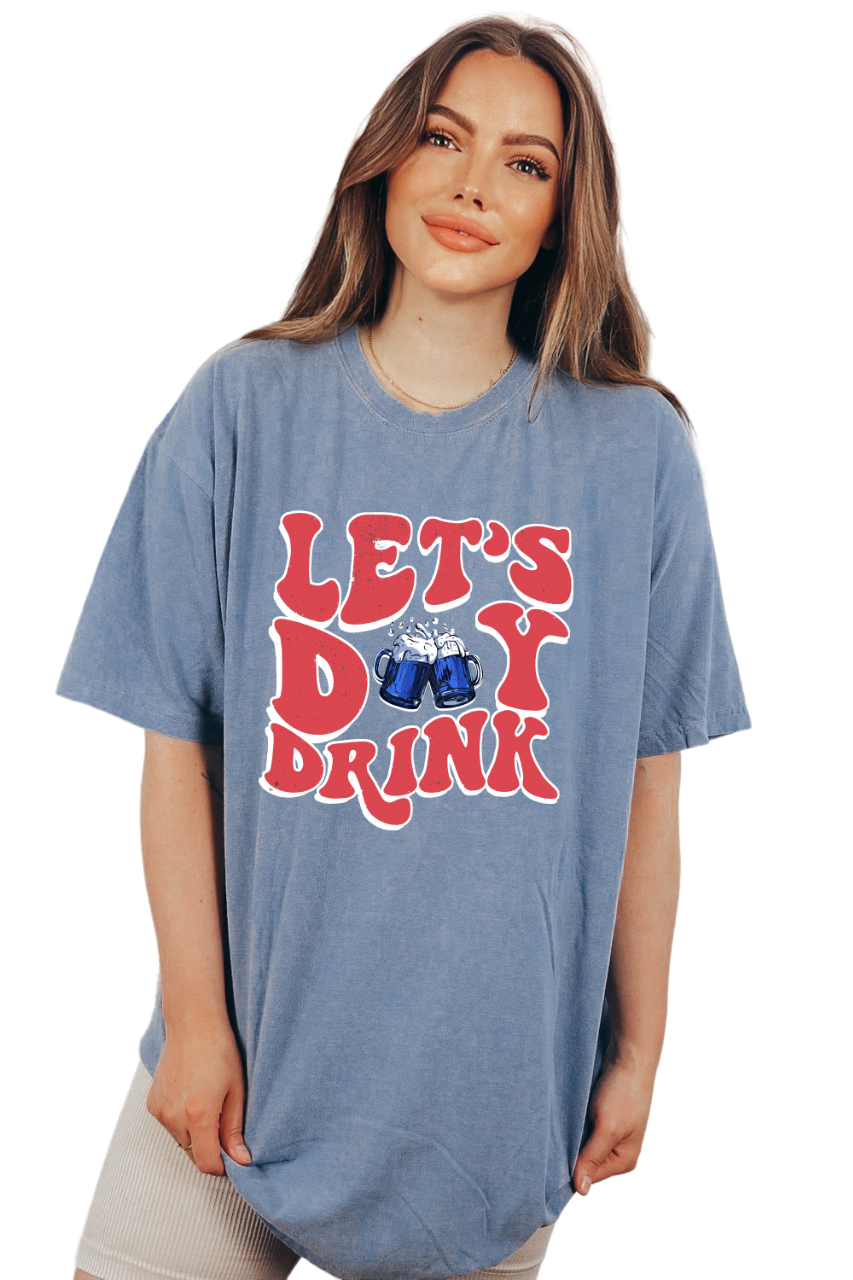 Retro USA shirt,4th of July tee, Retro funny fourth shirt, Lets day drink,America Patriotic Shirt,