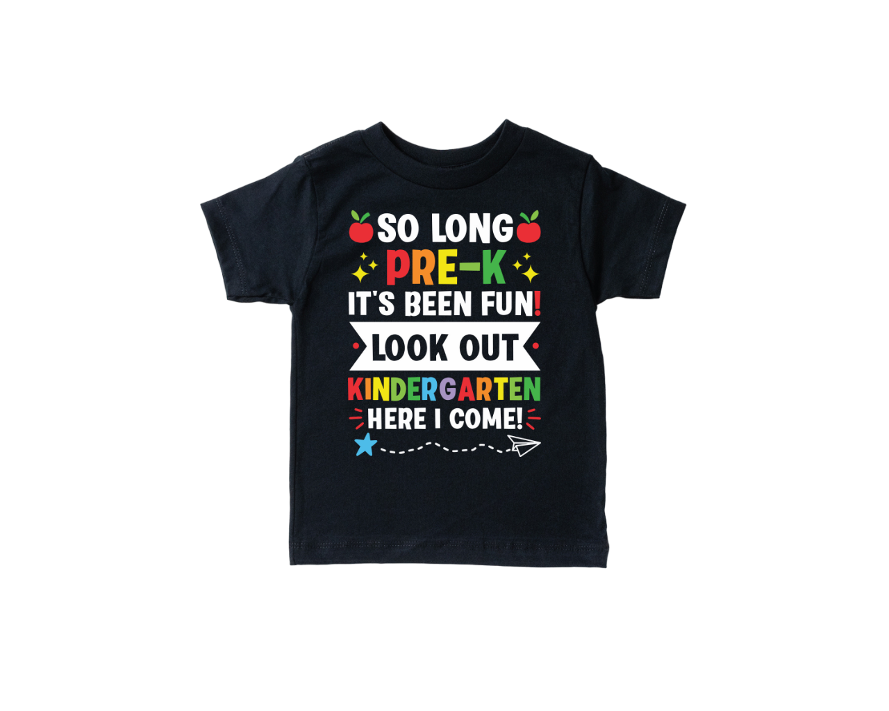 Pre School Graduation Shirt, Youth Kindergarten tee, Retro funny Kids shirt, Youth Black shirt,