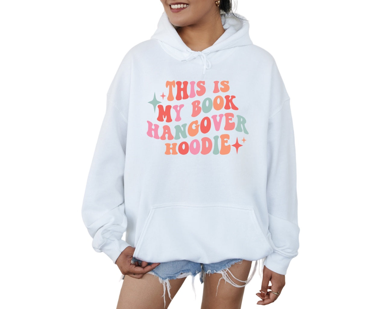 Book Hangover Sweatshirt, Positive Sweatshirt, Mental Health Awareness, Grow Positive Thoughts