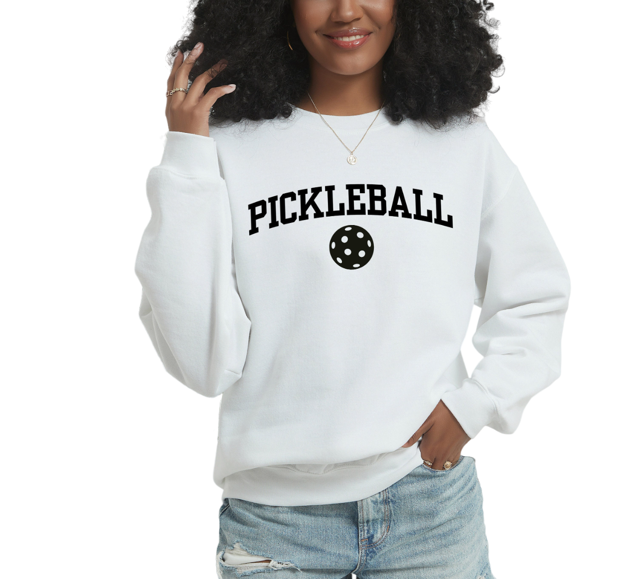 Retro CrewNeck, Pickleball Tee, Summer Sports, Pickleball Fan Club, Pickleball Player, Pickleball