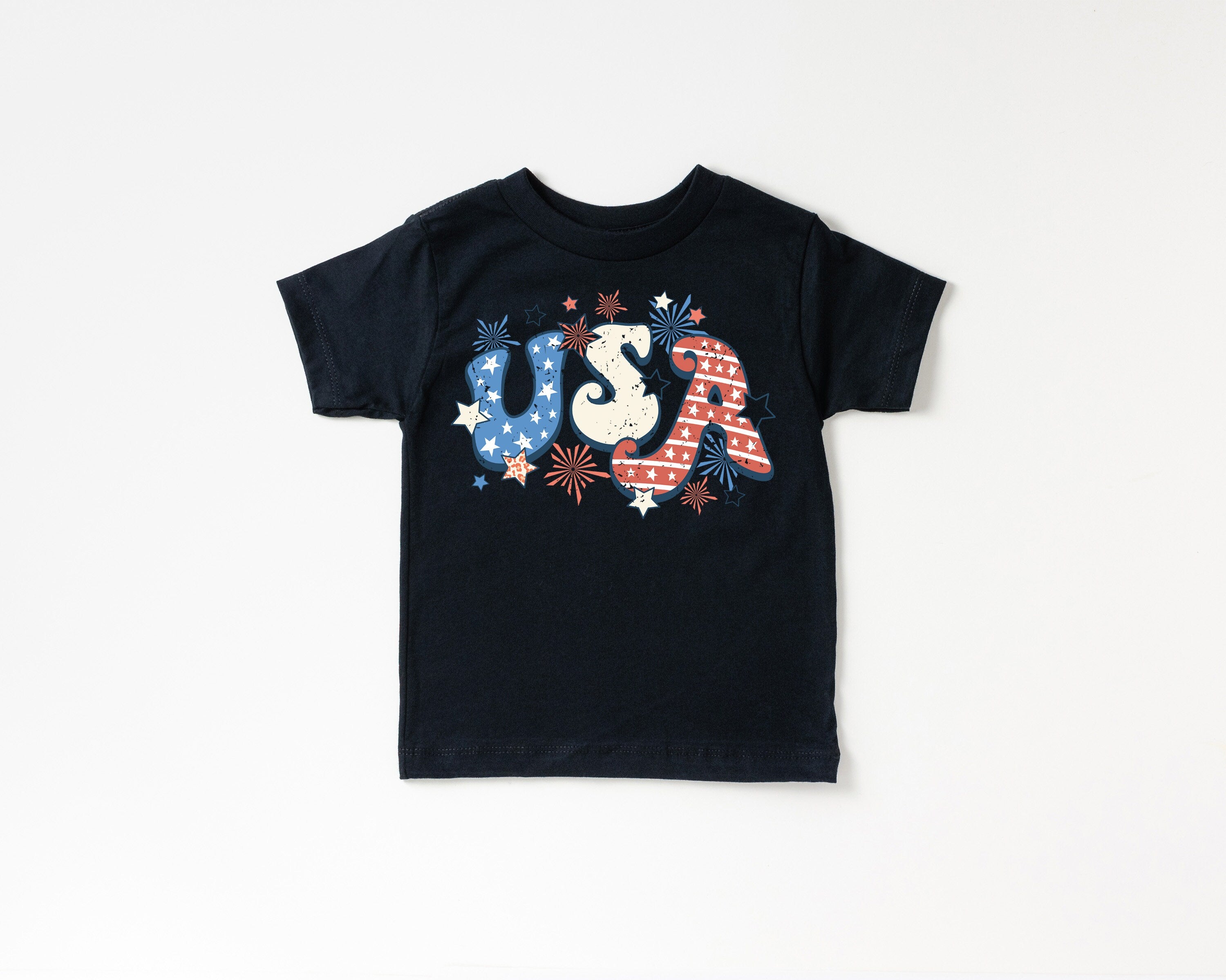 Retro USA shirt, 4th of July tee, Retro funny fourth shirt, Youth 4th of July shirt, America Patriotic Shirt, Toddler & Infant