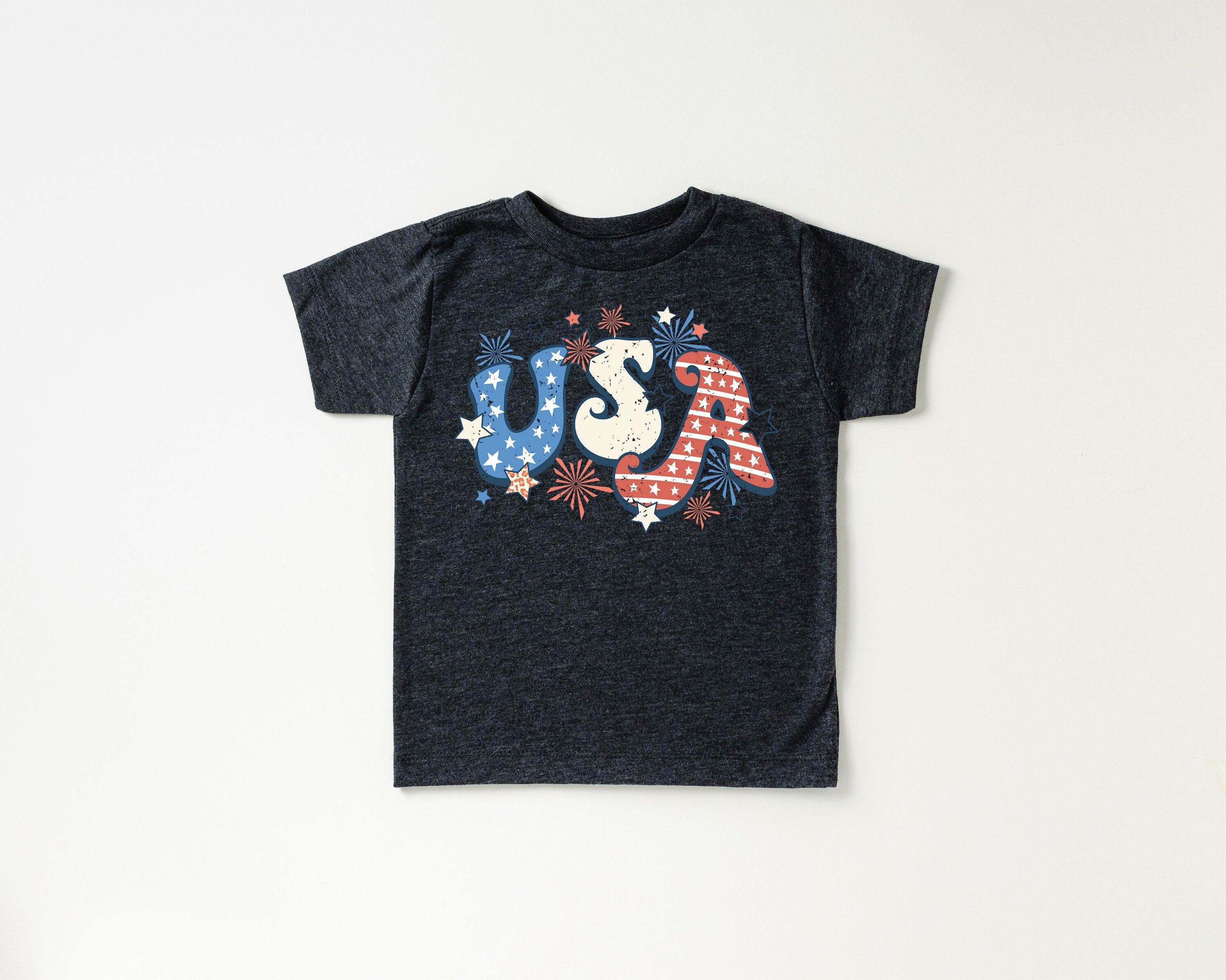 Retro USA shirt, 4th of July tee, Retro funny fourth shirt, Youth 4th of July shirt, America Patriotic Shirt, Toddler & Infant