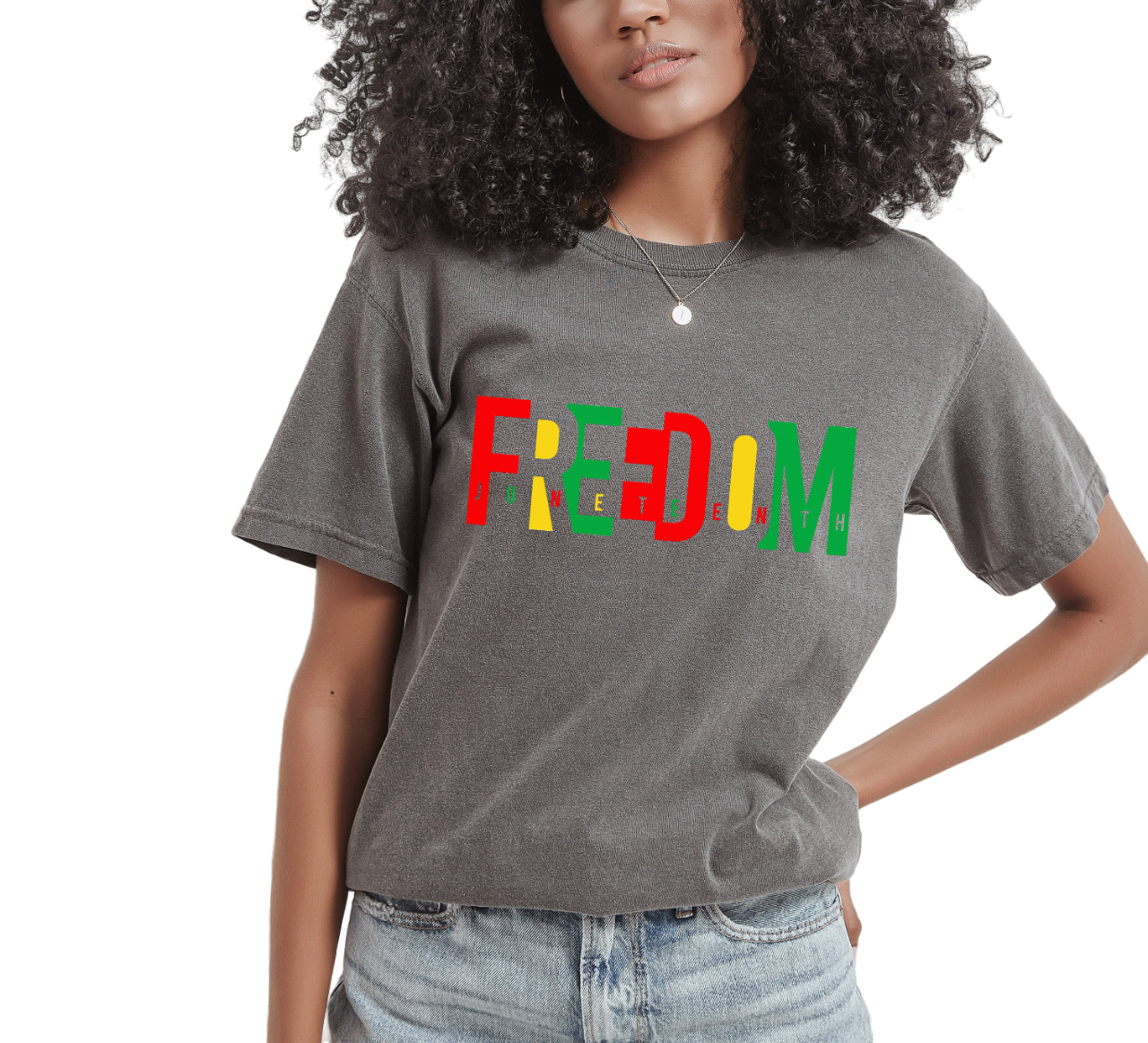 Vintage Washed, Juneteenth Celebration shirt, Black History, Black Power, Free-ish, June 19th 1865,