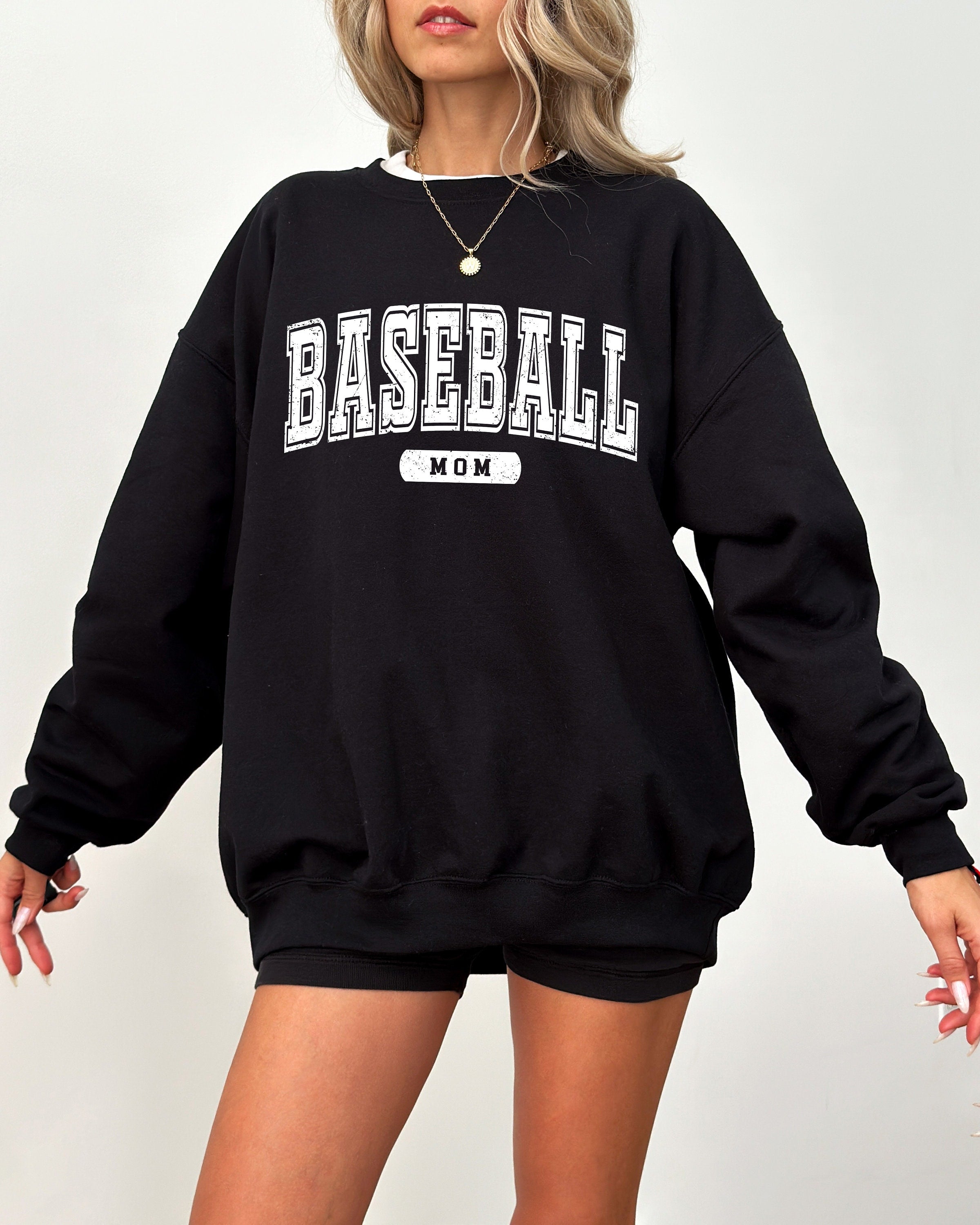 Baseball, Mom Sweatshirt, Baseball Momma Sweater, Sports Mom Sweater, Baseball Parent Pullover, Womens Sweatshirt, Baseball Sweatshirt