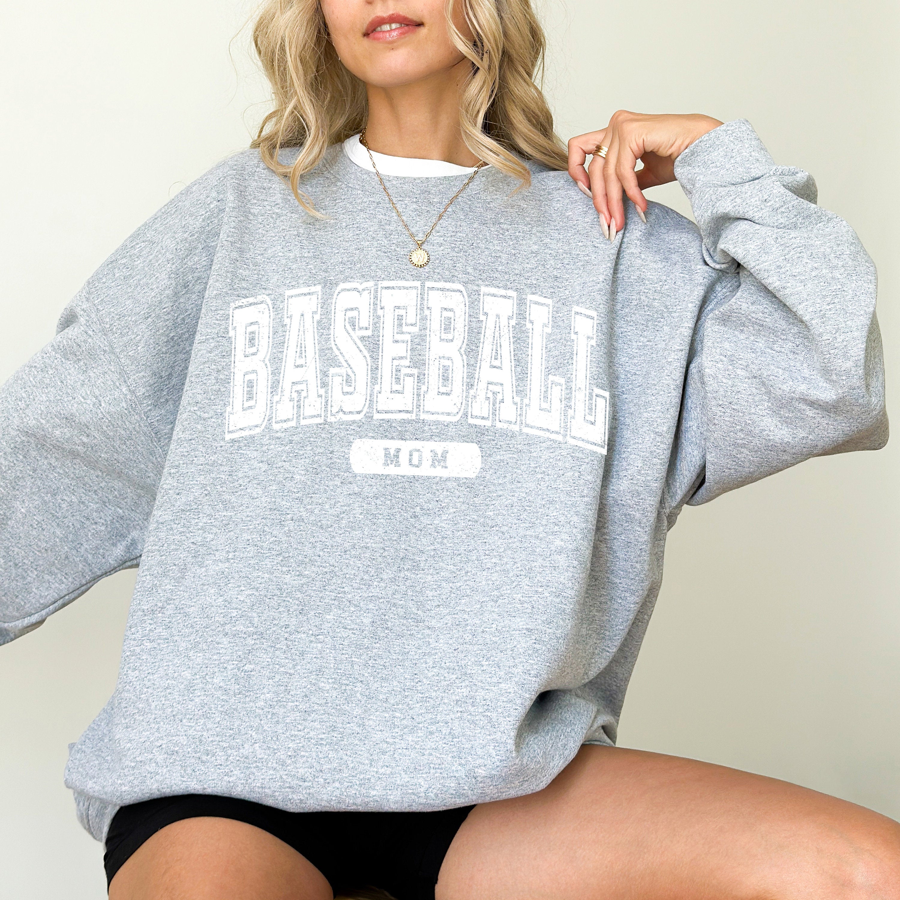 Baseball, Mom Sweatshirt, Baseball Momma Sweater, Sports Mom Sweater, Baseball Parent Pullover, Womens Sweatshirt, Baseball Sweatshirt