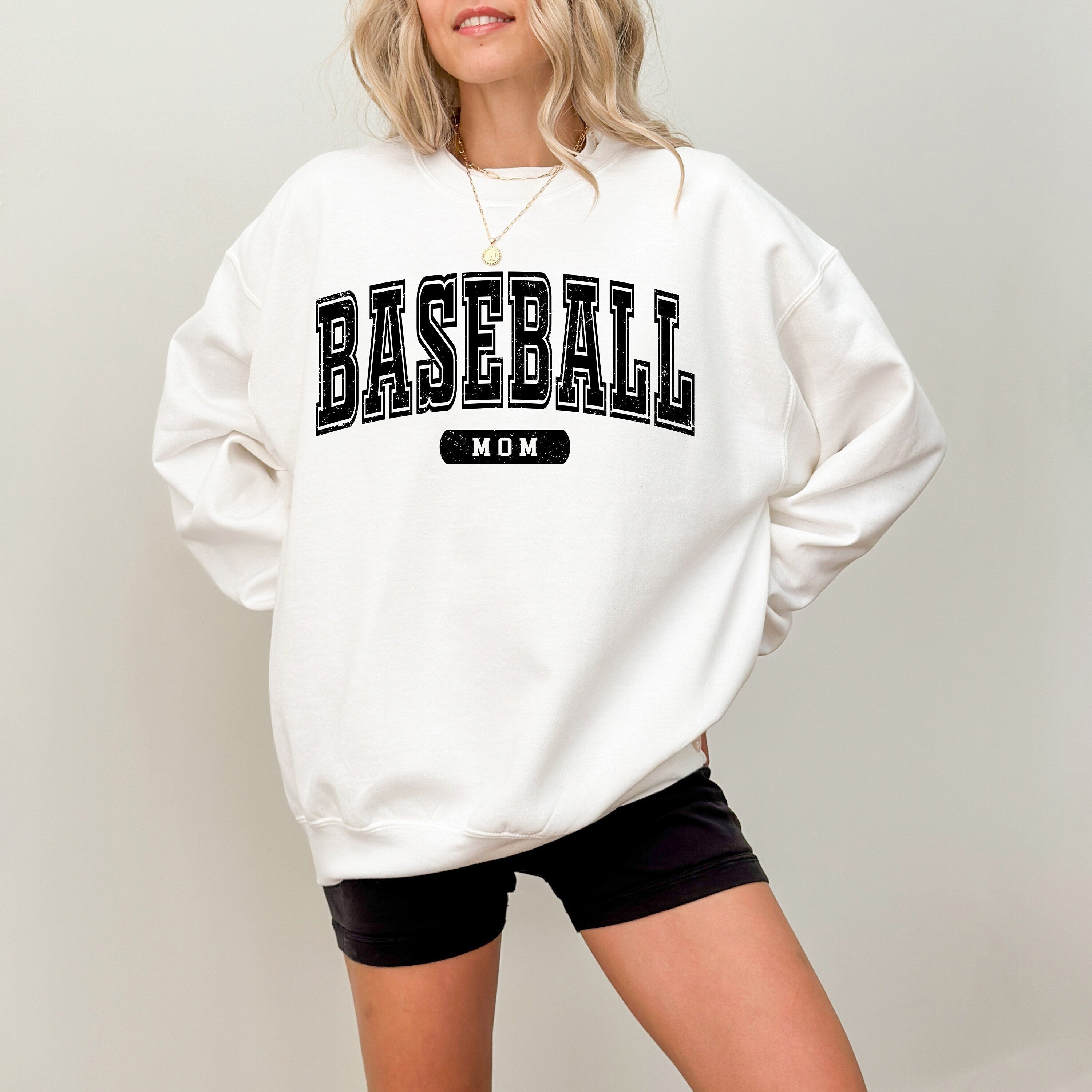 Baseball, Mom Sweater, Sports Mom Crewneck, Baseball Parent Pullover, Womens Sweatshirt, Baseball Mom, Summer Sweatshirt