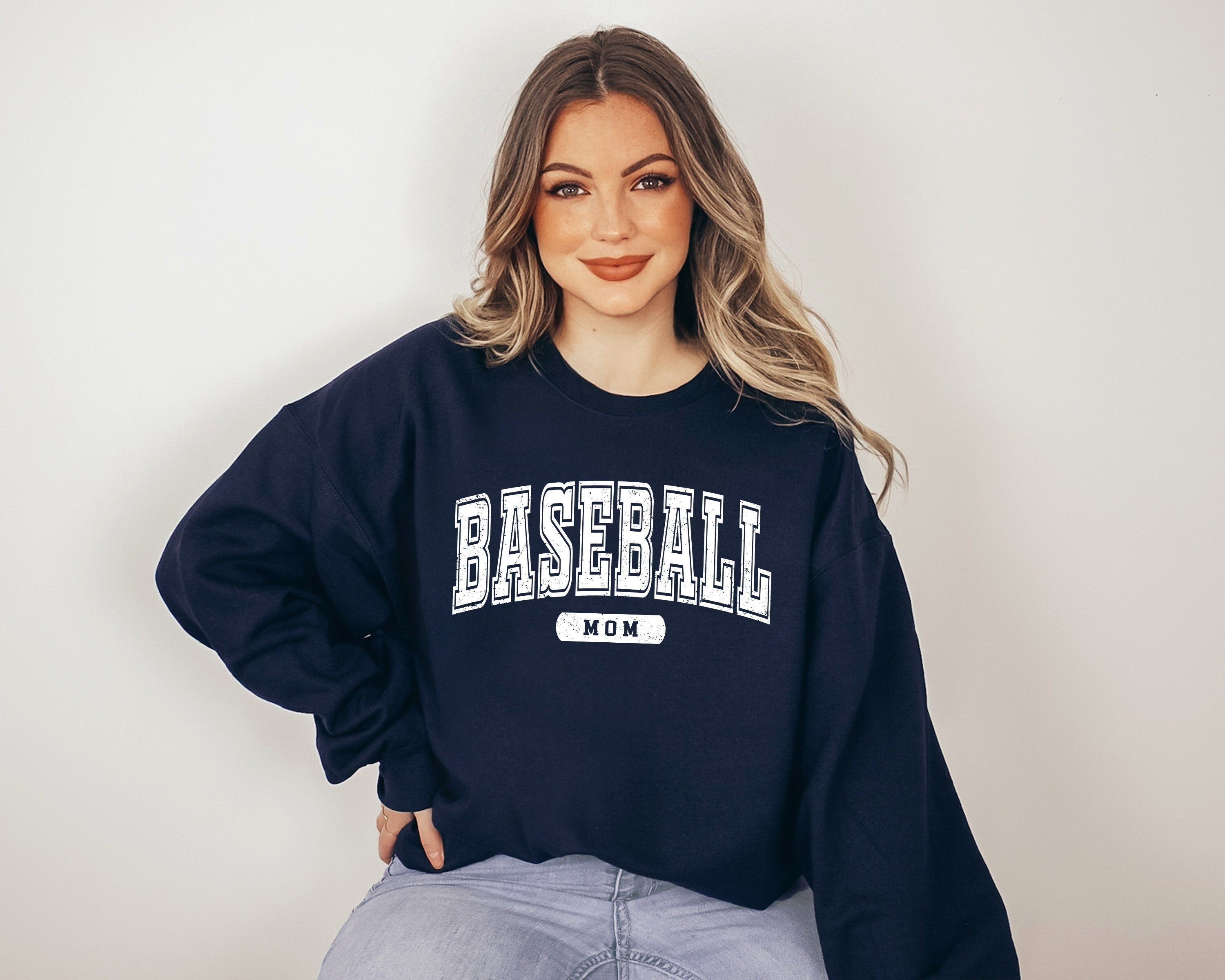 Baseball, Mom Sweatshirt, Baseball Momma Sweater, Sports Mom Sweater, Baseball Parent Pullover, Womens Sweatshirt, Baseball Sweatshirt