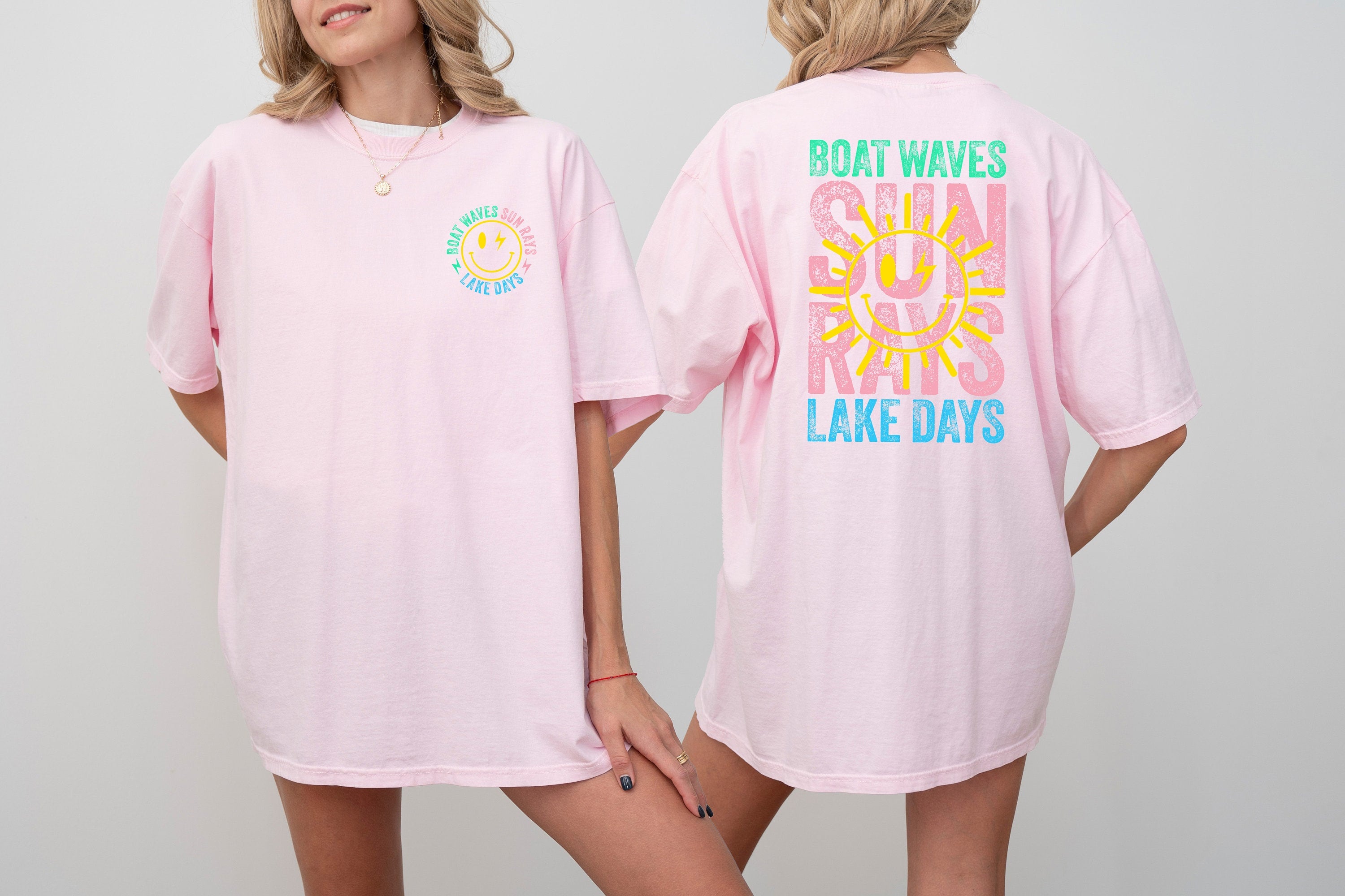 Summer Time Comfort Colors T Shirt, Lake Day Shirt, Boat Day T, Sun Rays,