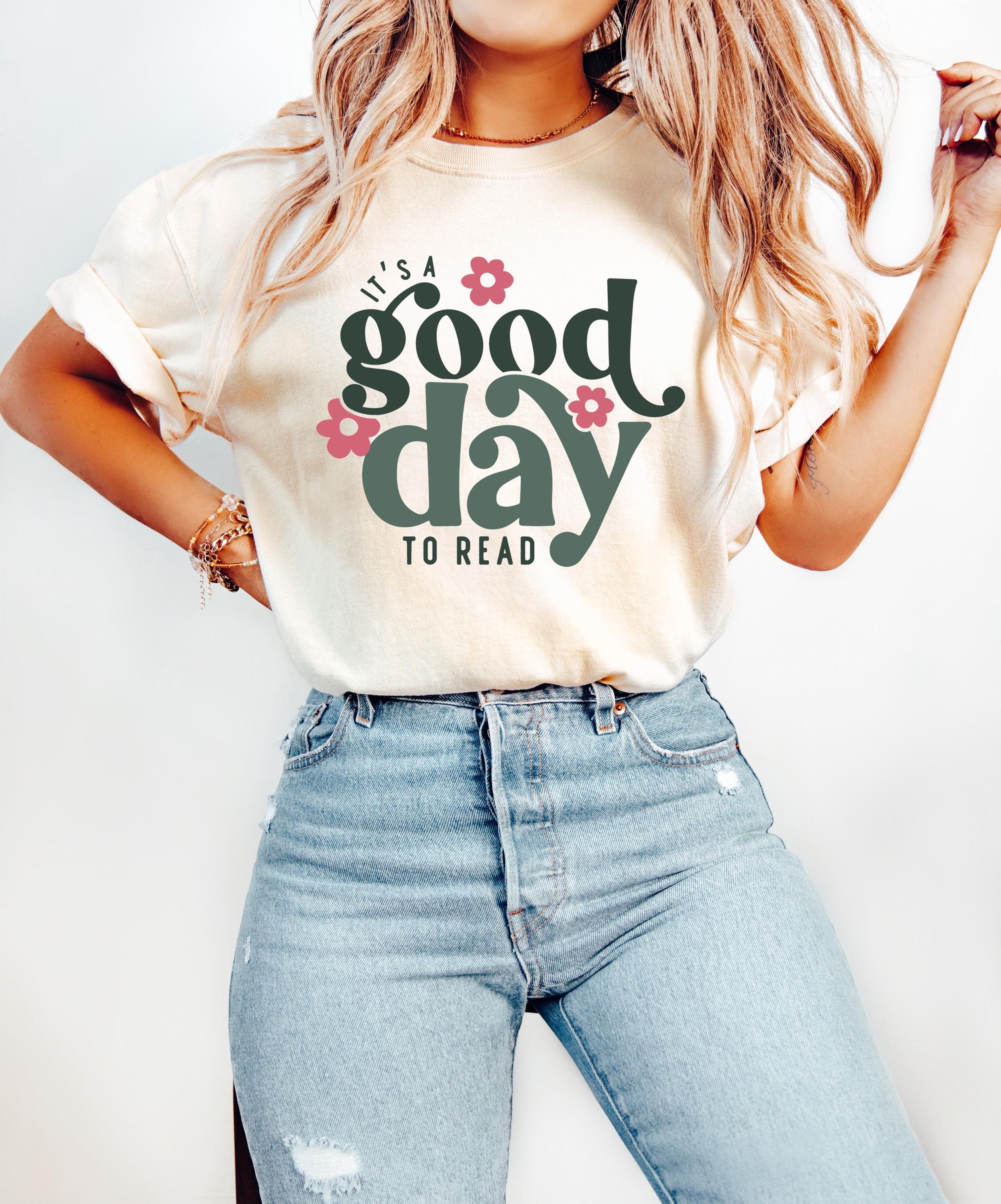 It's A Good Day To Read Comfort Colors Book Reader T Shirt, Just One More Chapter, Bookish T Shirt, Book Lovers Tee, Reading Shirt