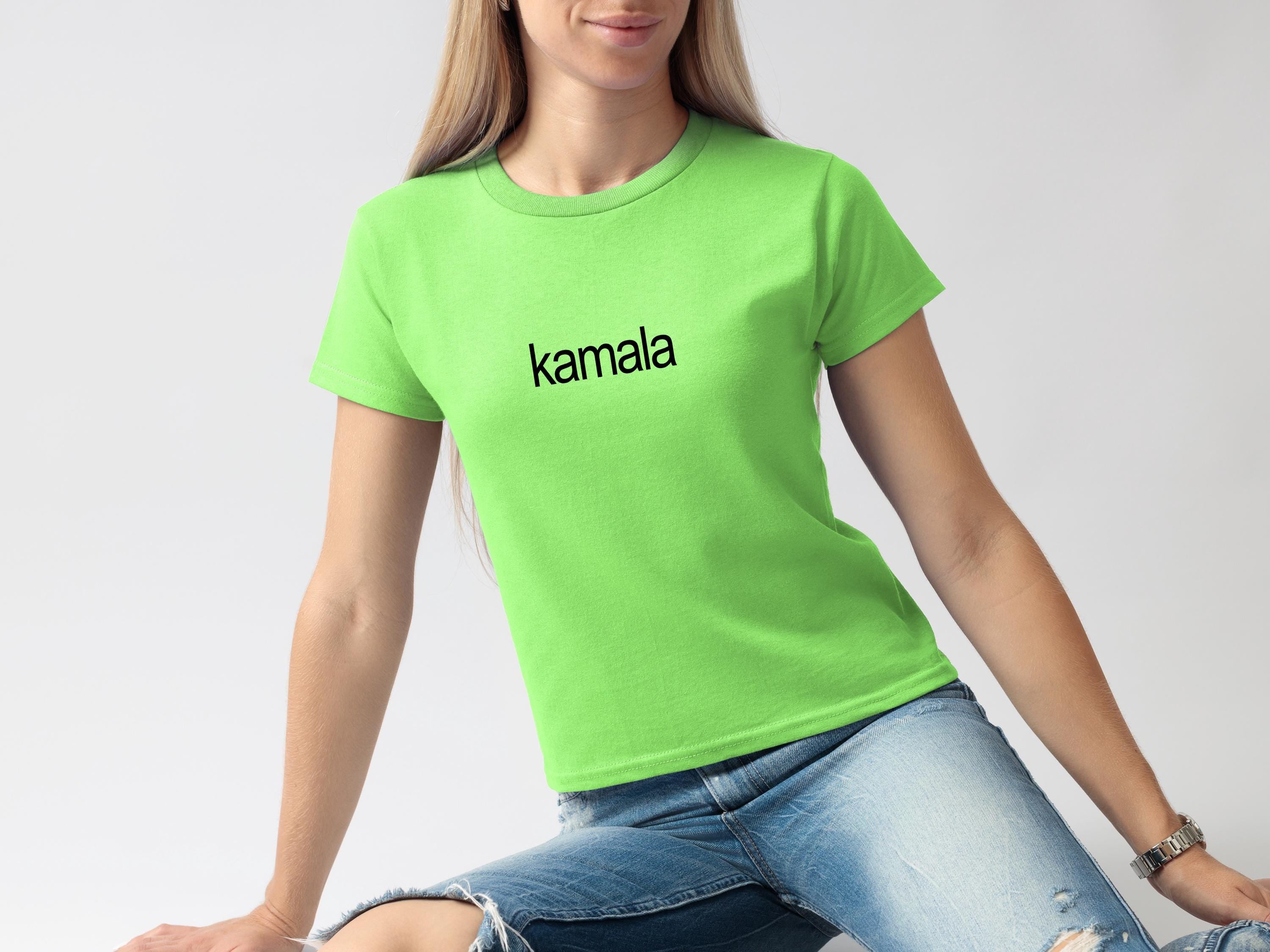 Kamala Harris 2024 Baby Tee, Kamala Harris Brat Summer T, President Kamala Harris 2024 Shirt, US Elections 2024, Female President Crop